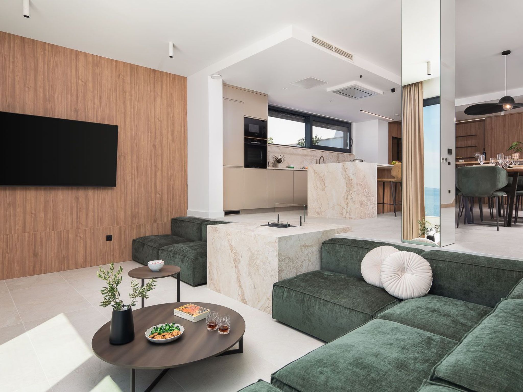 Ferienvilla "Oliva" mit Sauna-Drinnen