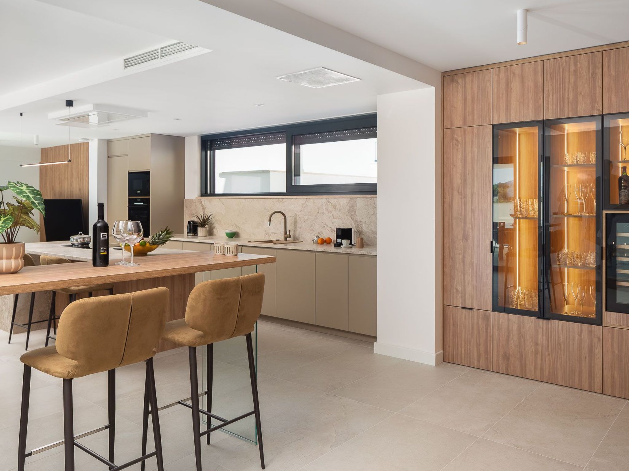 Ferienvilla "Oliva" mit Sauna-Drinnen