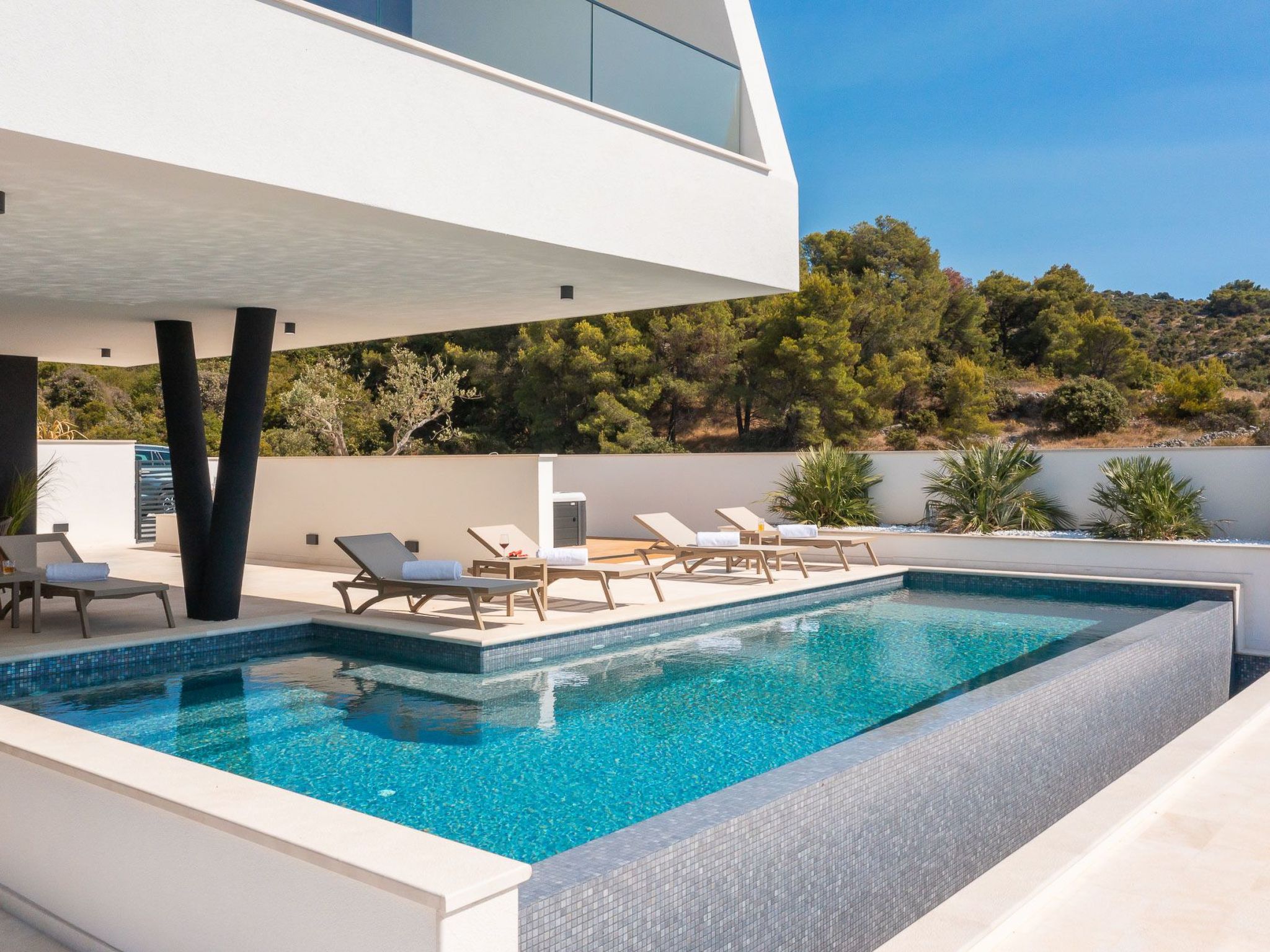 Ferienvilla "Oliva" mit Sauna-Drinnen