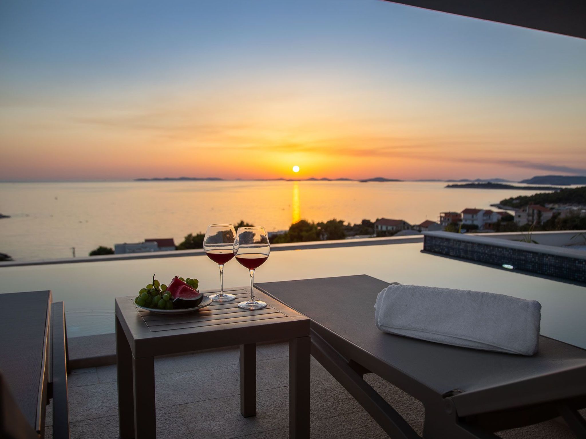 Ferienvilla "Oliva" mit Sauna-Drinnen