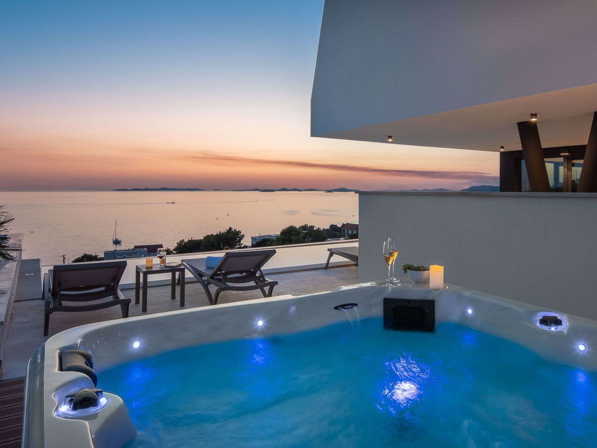 Ferienvilla "Oliva" mit Sauna-Drinnen