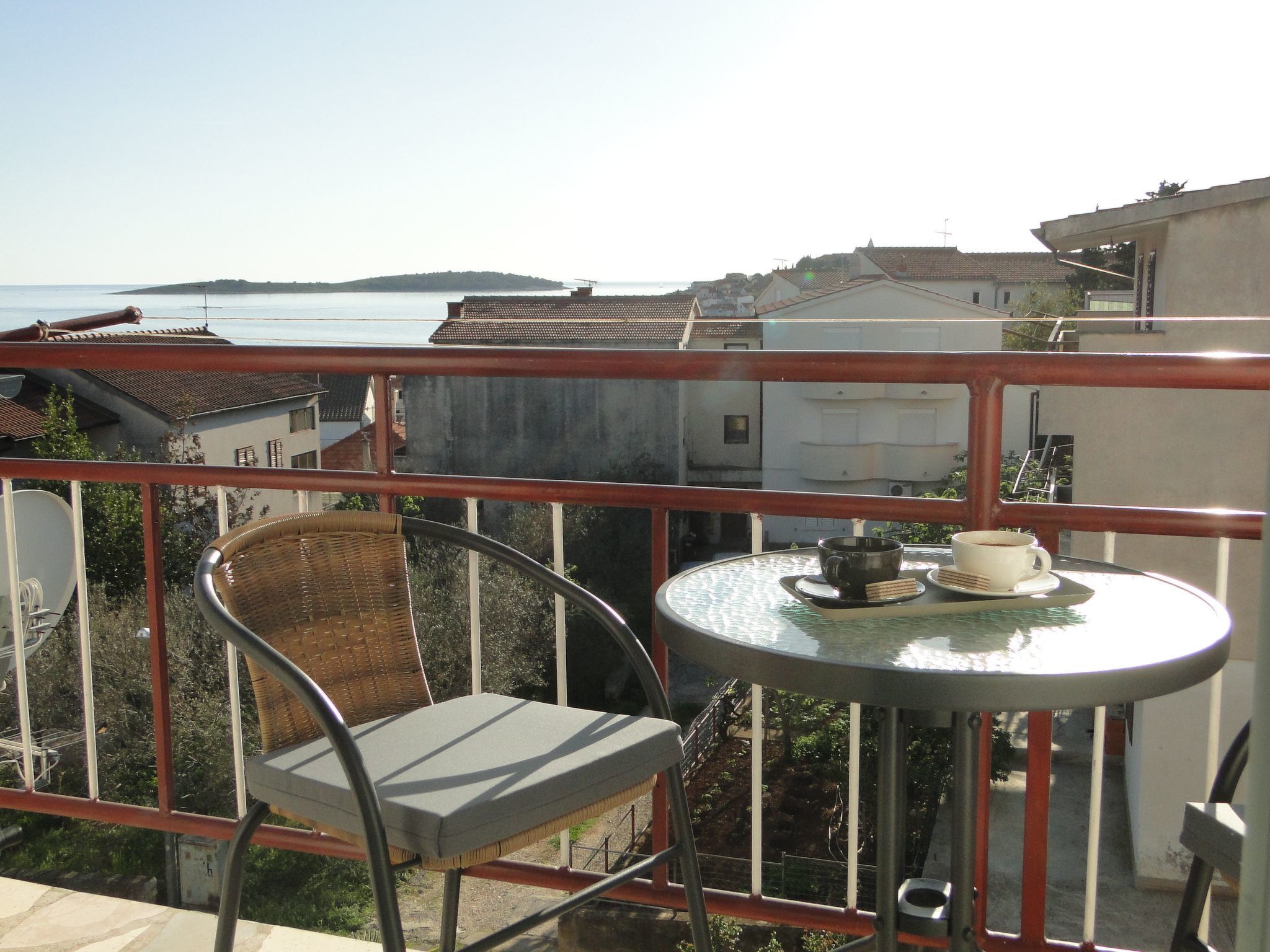 Ferienhaus in Primosten (Kroatien) und 1 Hund erlaubt