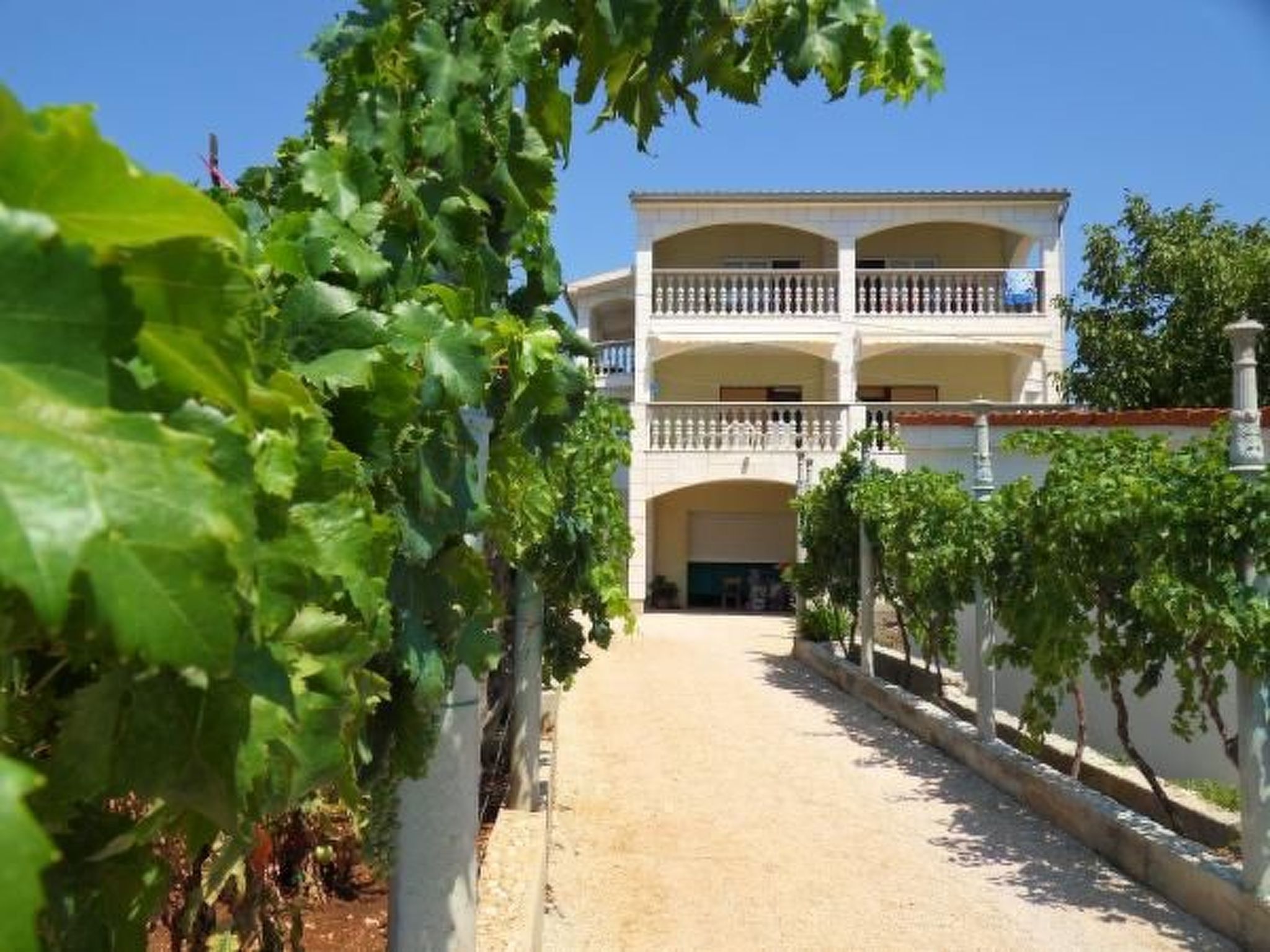 Mit Blick auf das Wasser