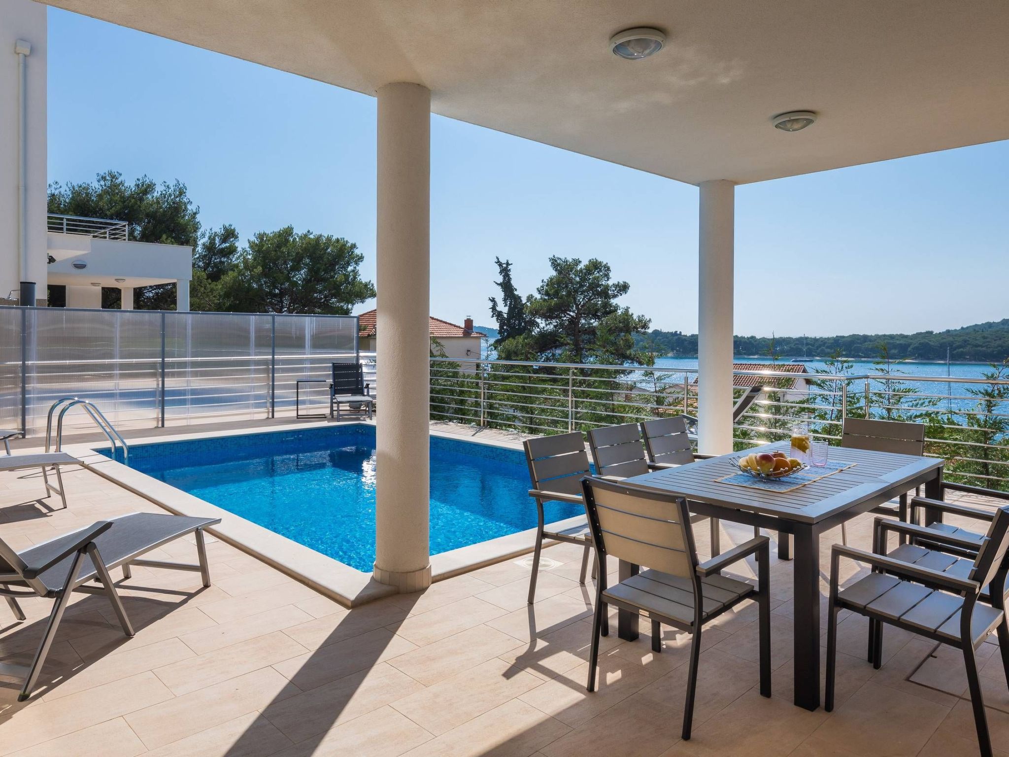 Luxusvilla Jasmin mit Privatpool-Drinnen