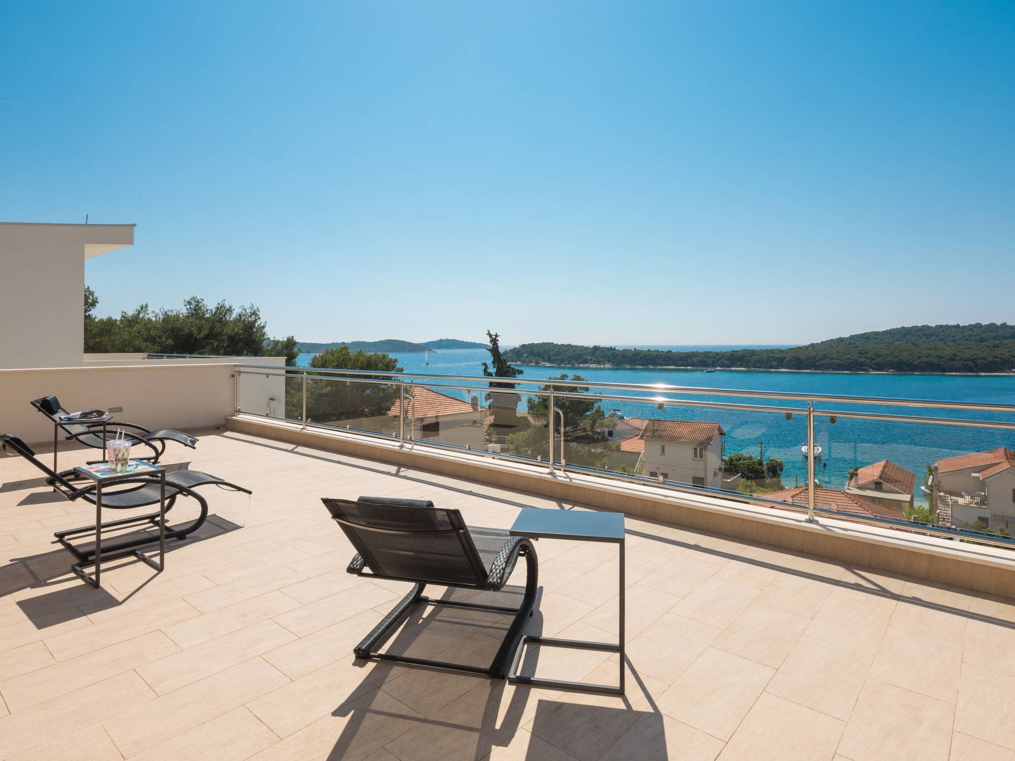 Luxusvilla Jasmin mit Privatpool-Drinnen