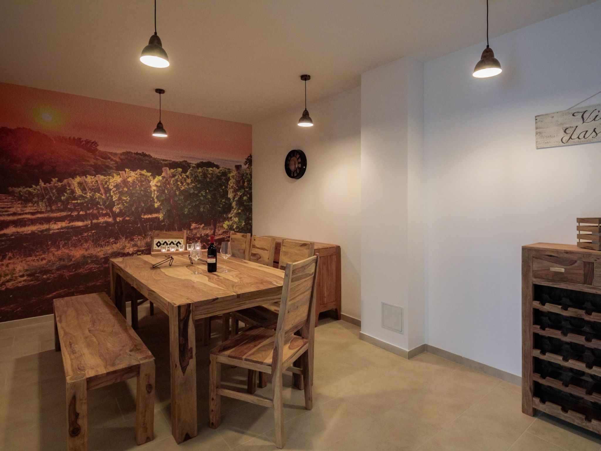 Luxusvilla Jasmin mit Privatpool-Drinnen