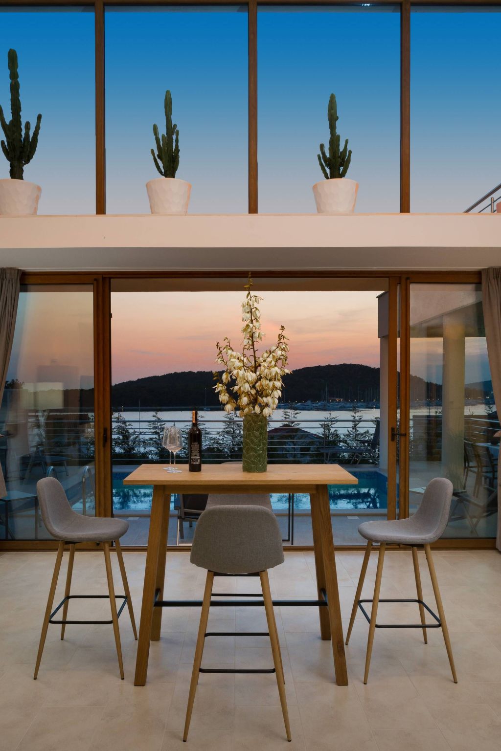 Luxusvilla Jasmin mit Privatpool-Drinnen