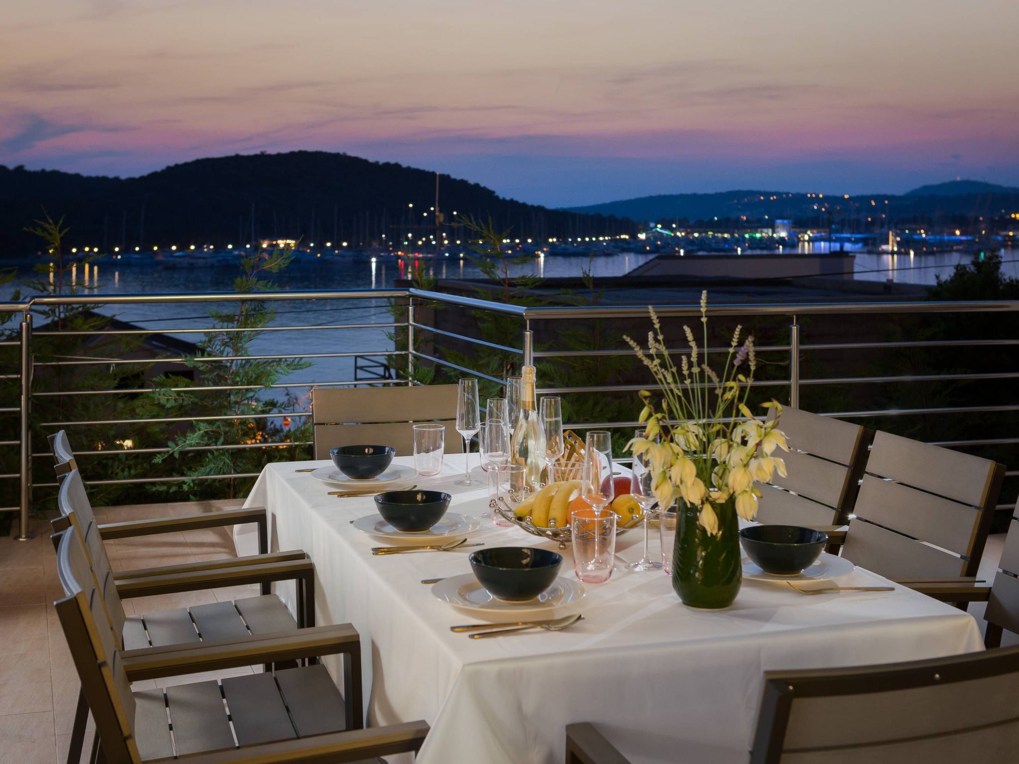 Luxusvilla Jasmin mit Privatpool-Drinnen