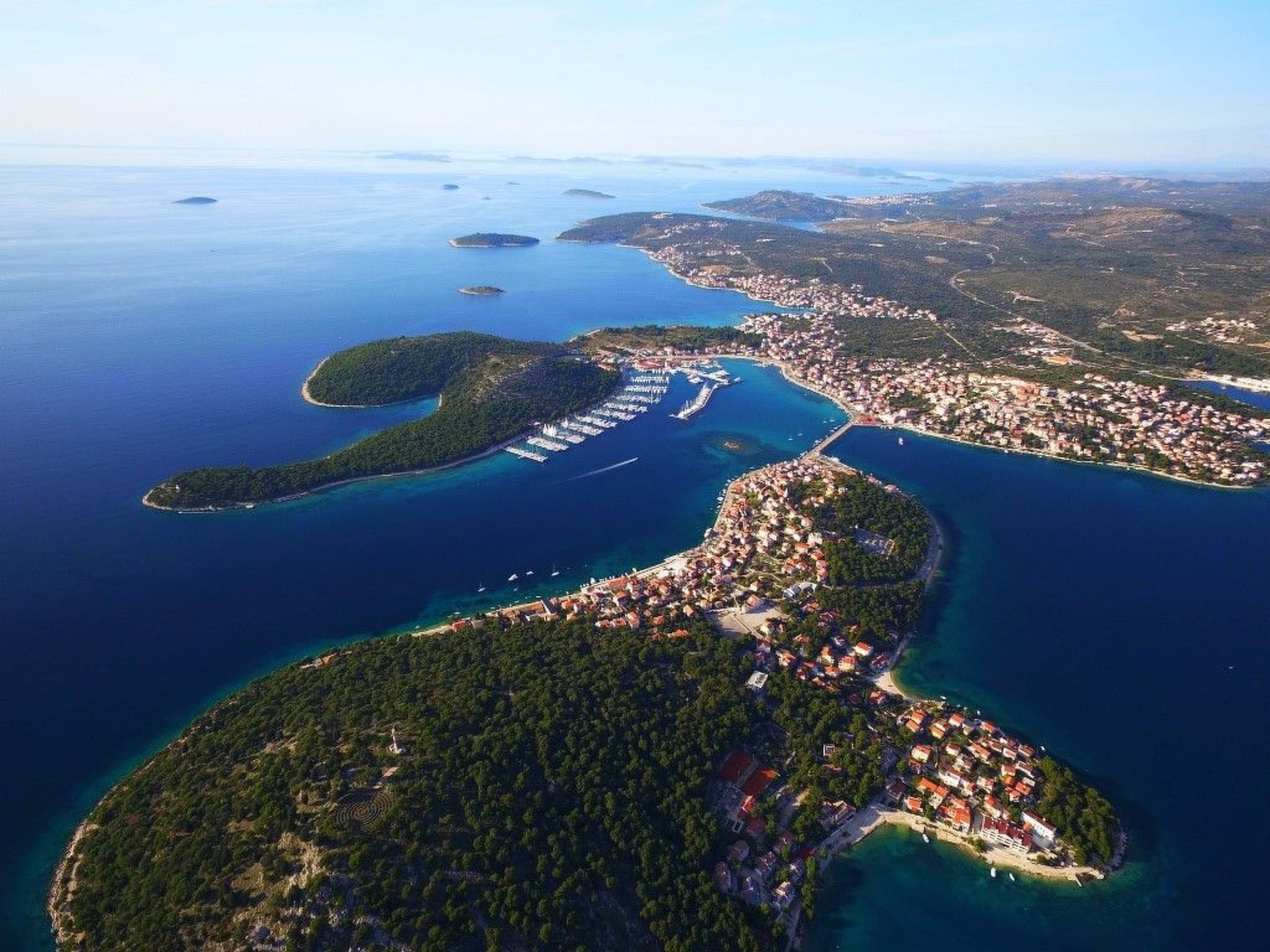 Großes, strandnahes Ferienhaus in Podglavica-Image-tags.info