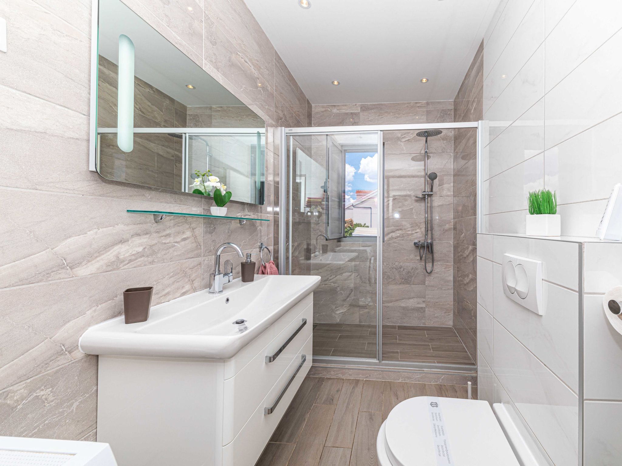 Villa Antonija: Stijlvolle villa direct aan zee met verwarmd zwembad in Ražanj - foto 14