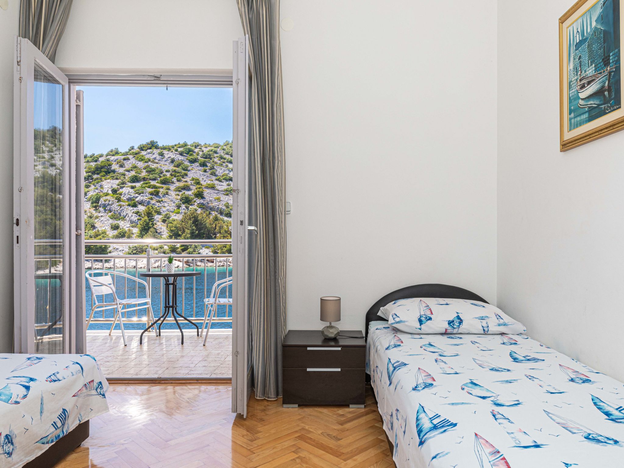 Villa Antonija: Stijlvolle villa direct aan zee met verwarmd zwembad in Ražanj - foto 17