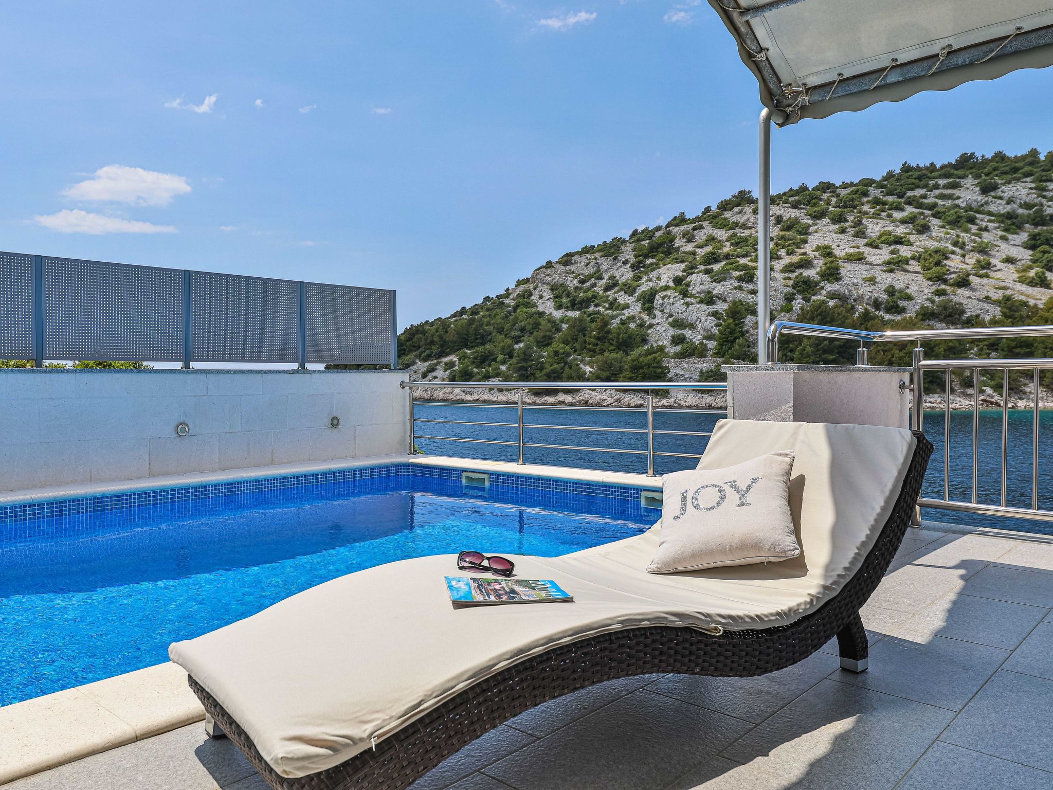 Villa Antonija: Stijlvolle villa direct aan zee met verwarmd zwembad in Ražanj - foto 20