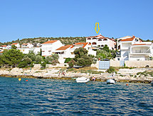Appartement Marina: Uitzicht op zee in Ražanj, 40m van het strand - thumbnail 1