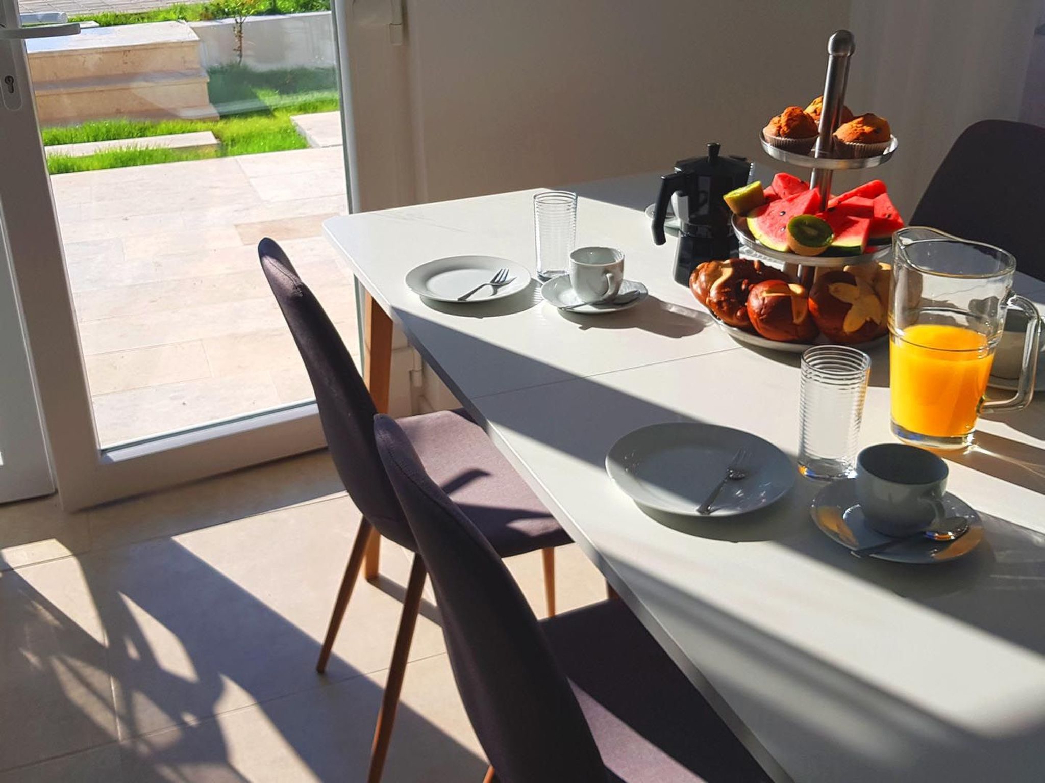 Schöne Villa Stella mit Meerblick und beheiztem Pool-Drinnen