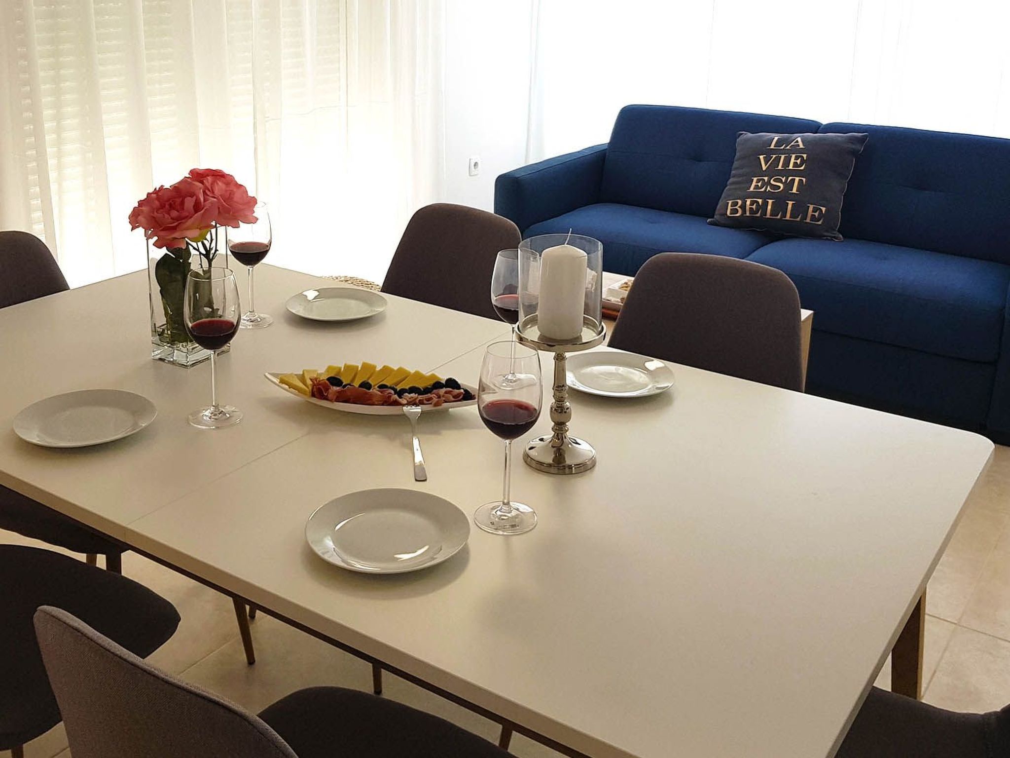 Schöne Villa Stella mit Meerblick und beheiztem Pool-Drinnen