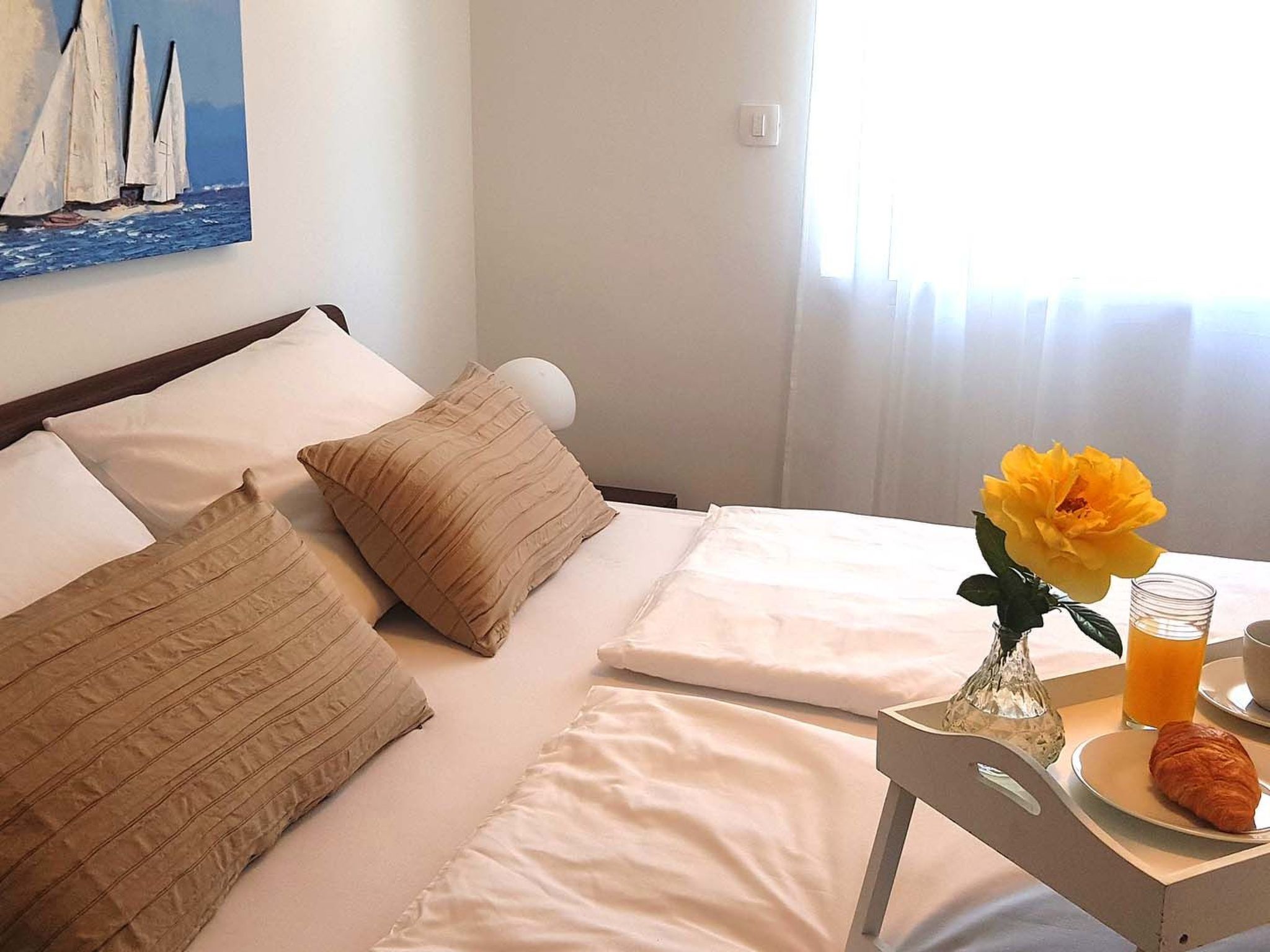 Schöne Villa Stella mit Meerblick und beheiztem Pool-Drinnen