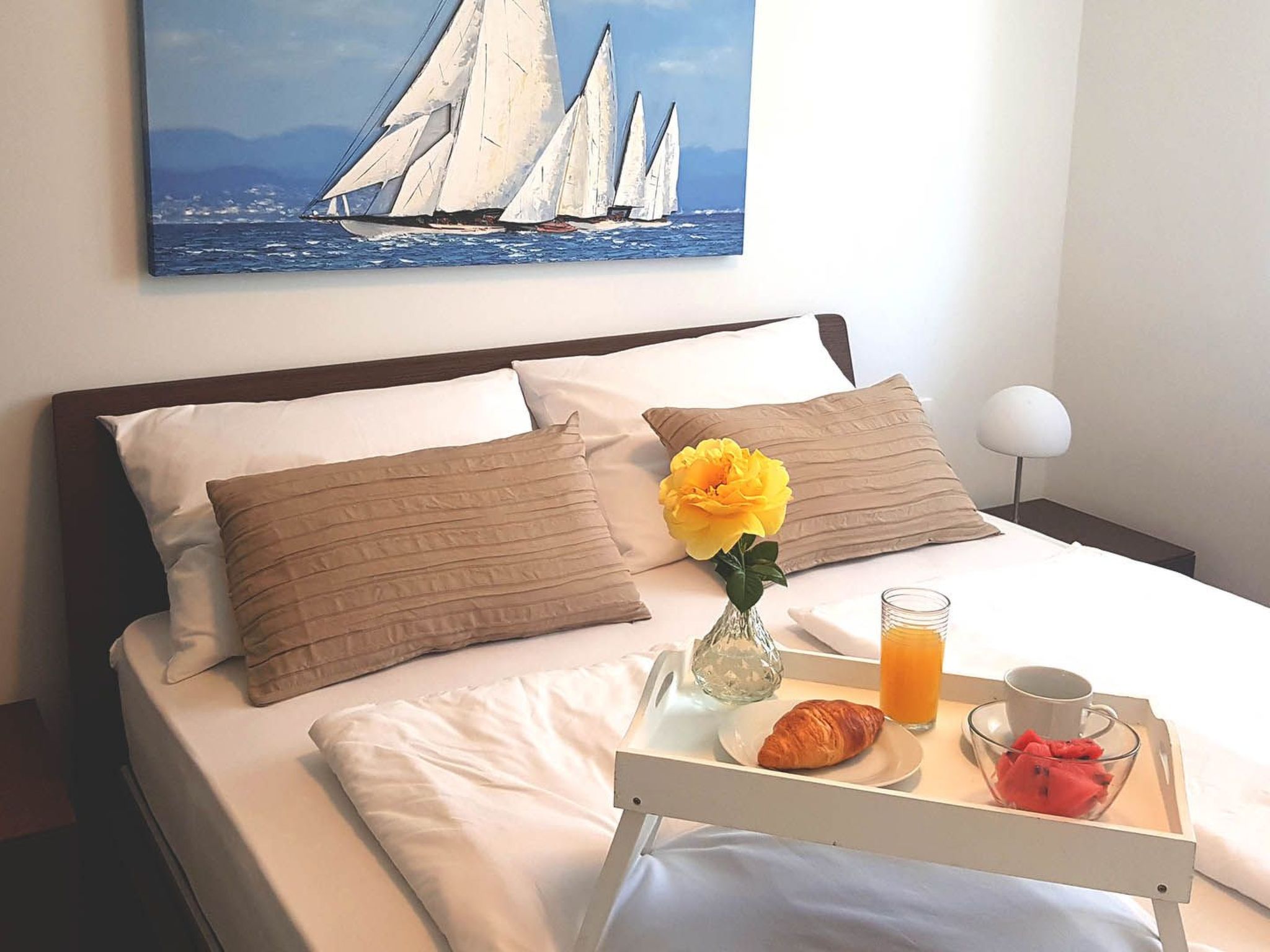 Schöne Villa Stella mit Meerblick und beheiztem Pool-Drinnen