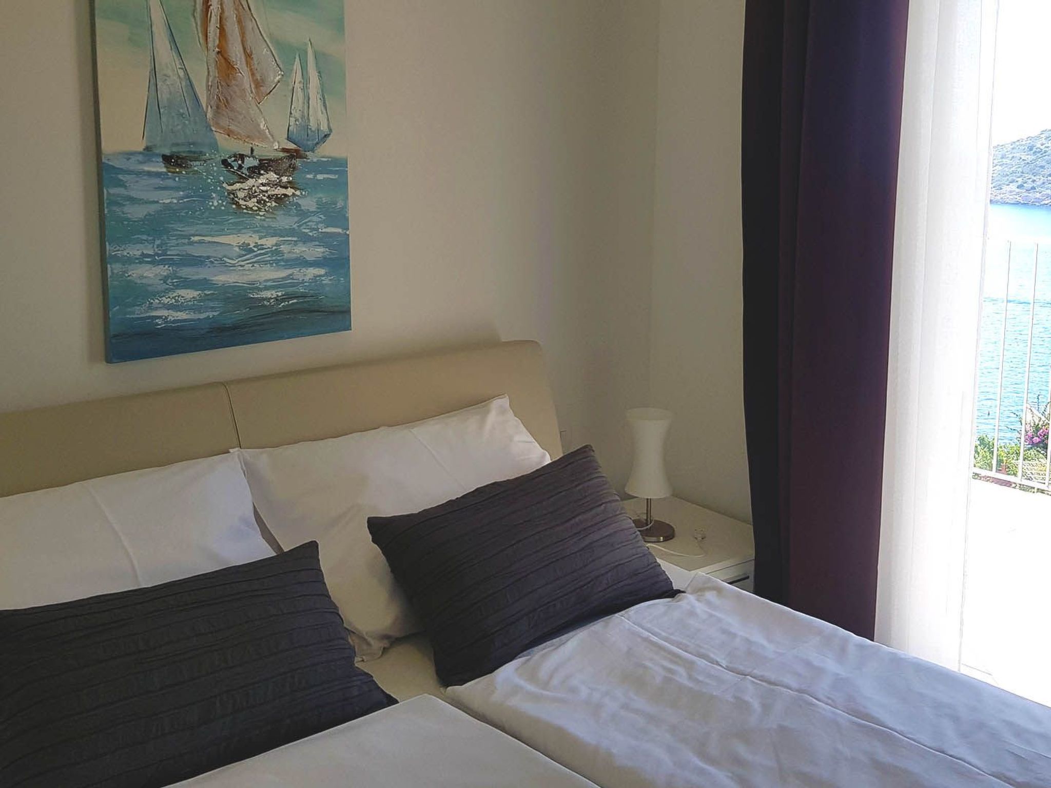 Schöne Villa Stella mit Meerblick und beheiztem Pool-Drinnen