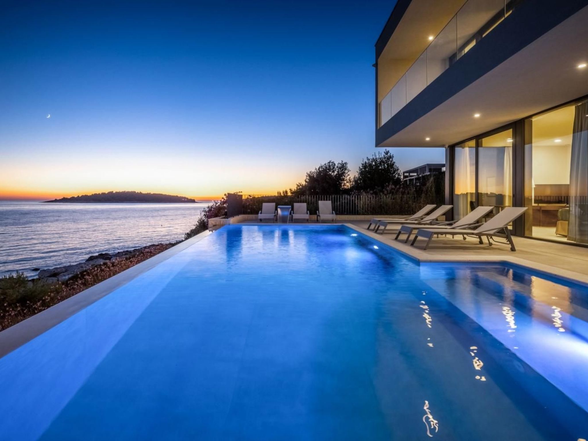 Schöne Villa Marvella für 10 Personen-Binnen