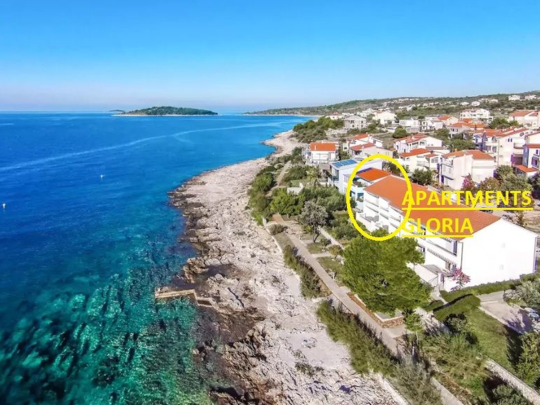 Wohnung "Gloria" mit Blick auf das Wasser