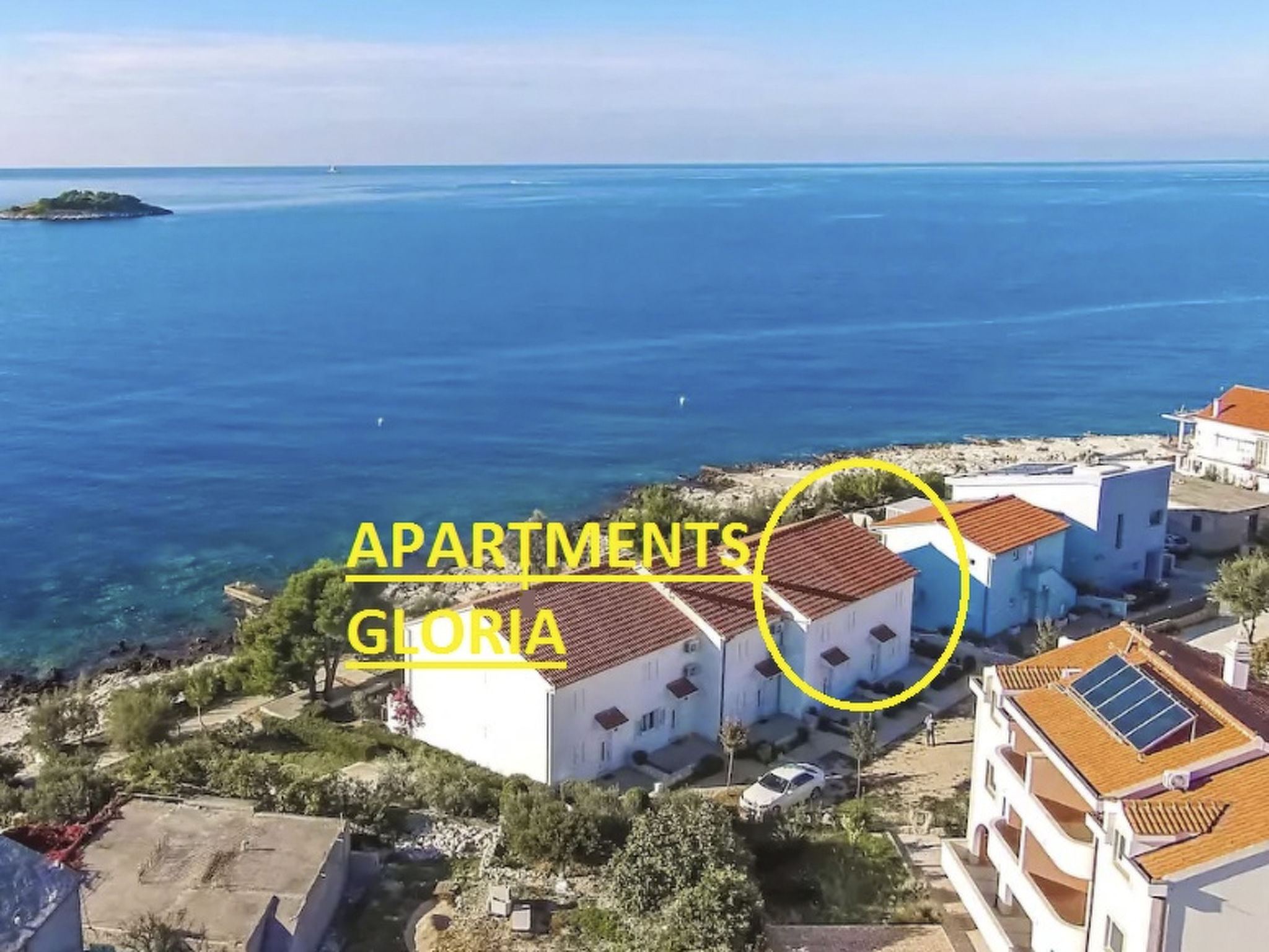 Wohnung "Gloria" mit Blick auf das Wasser