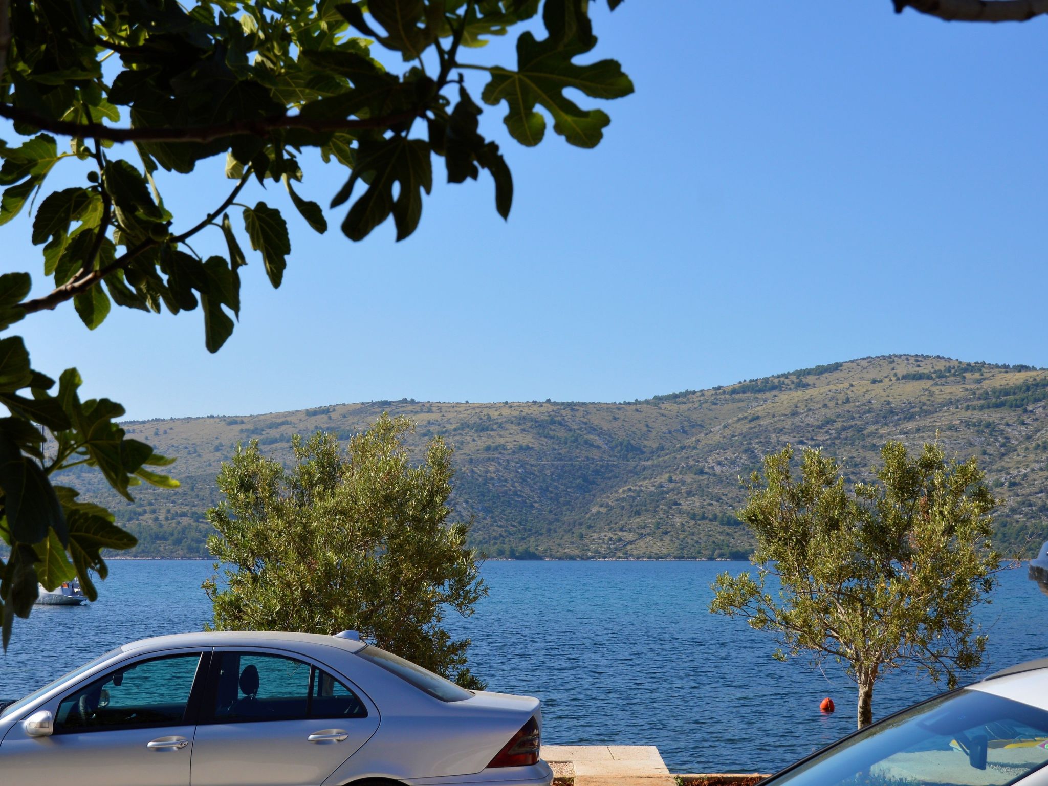 In Poljica mit privatem Parkplatz