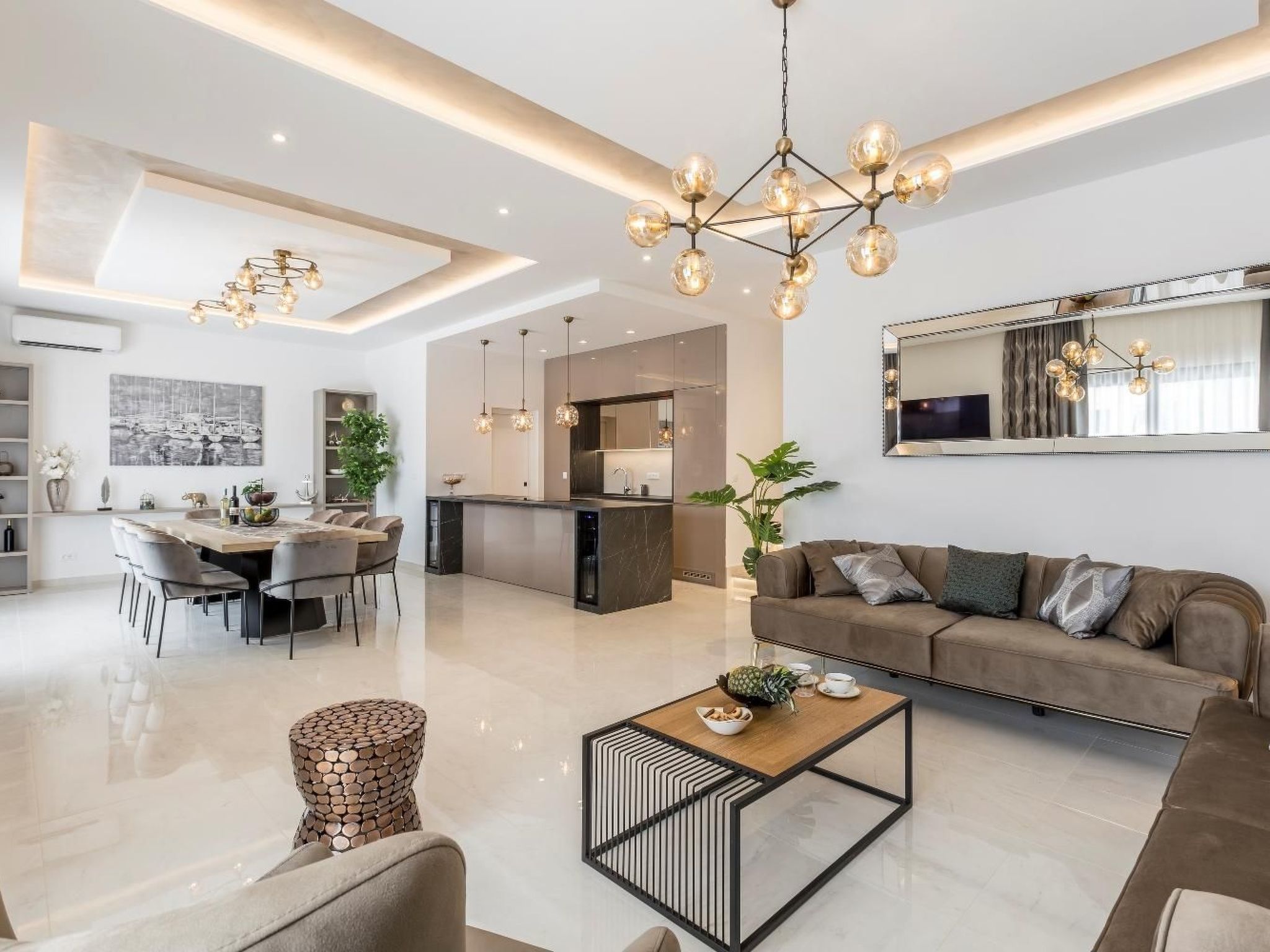 Villa Diana, modern gestaltet, in Dograde-Binnen