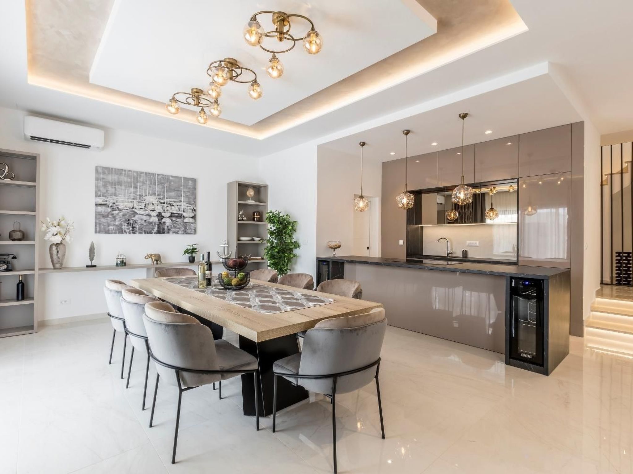 Villa Diana, modern gestaltet, in Dograde-Binnen