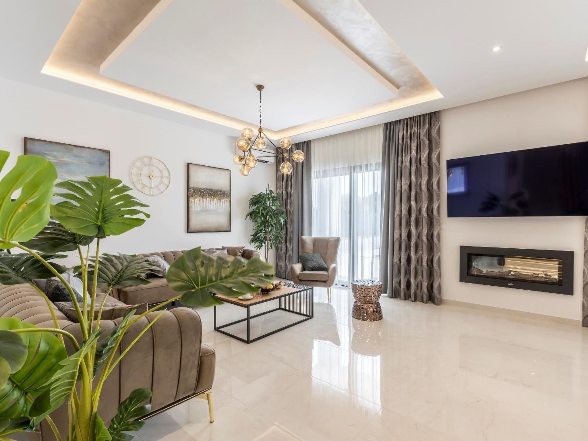 Villa Diana, modern gestaltet, in Dograde-Binnen