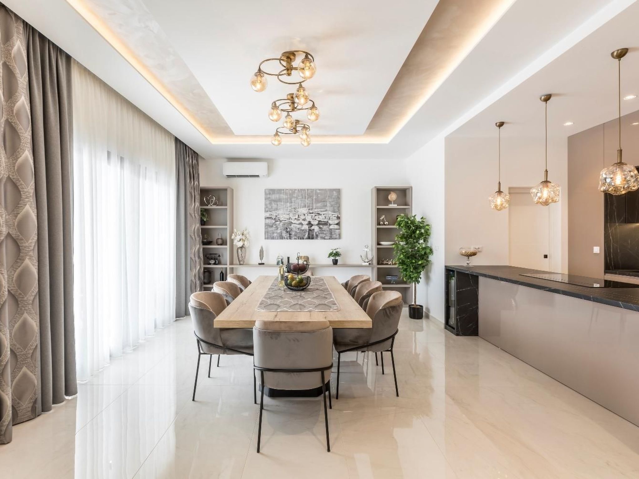 Villa Diana, modern gestaltet, in Dograde-Binnen