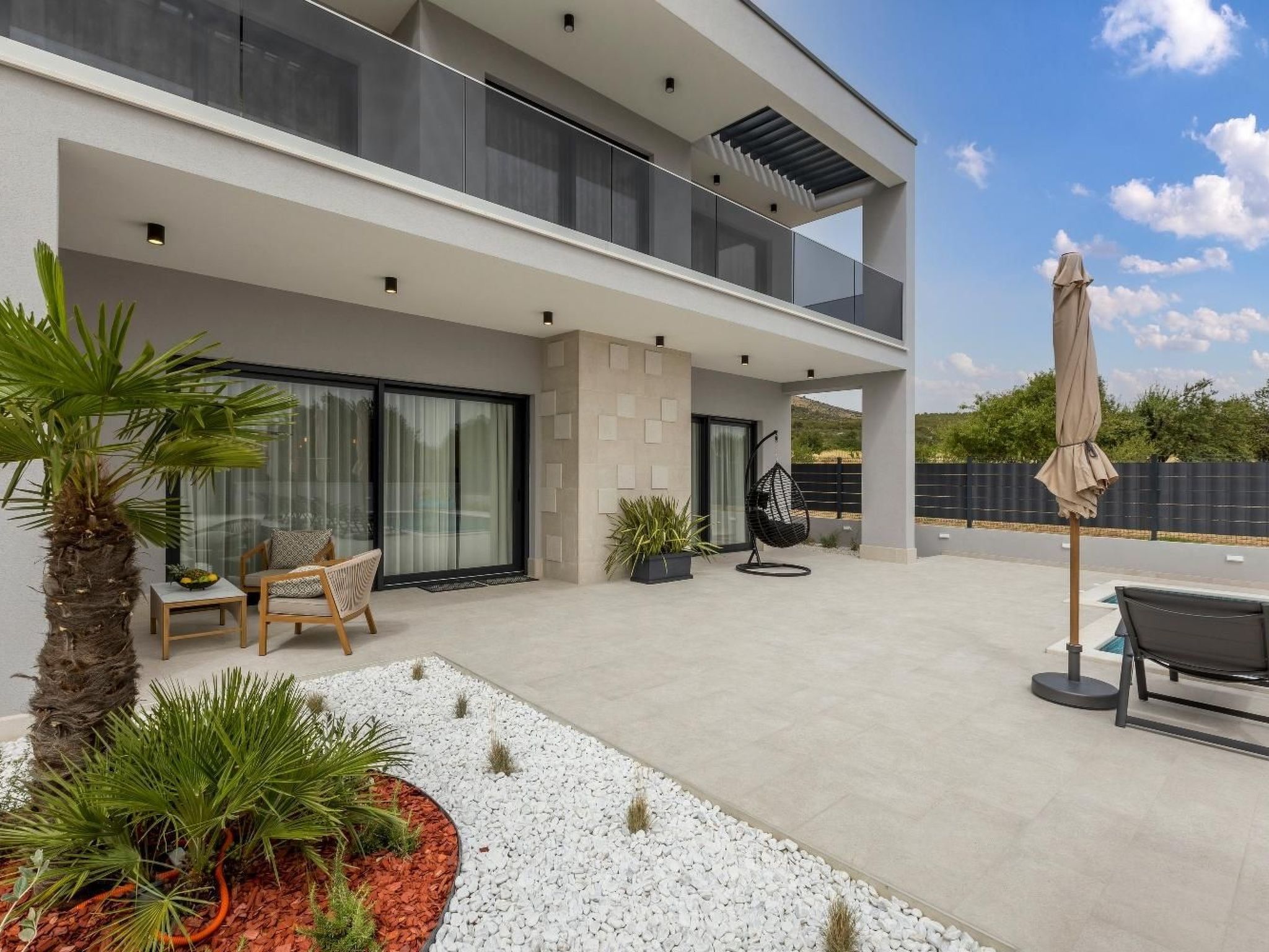 Villa Diana, modern gestaltet, in Dograde-Binnen