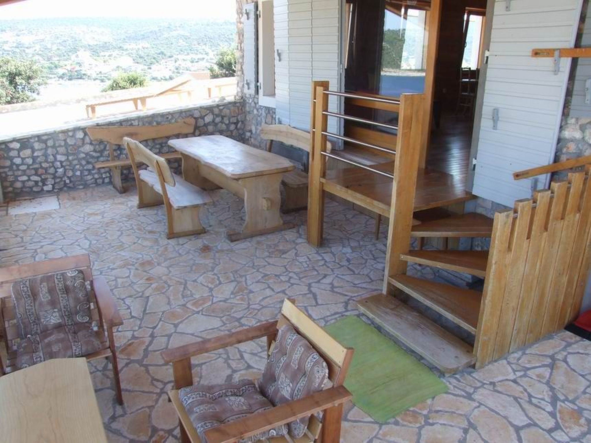 In Sevid mit Gemeinsamer Terrasse und Meerblick-Outside