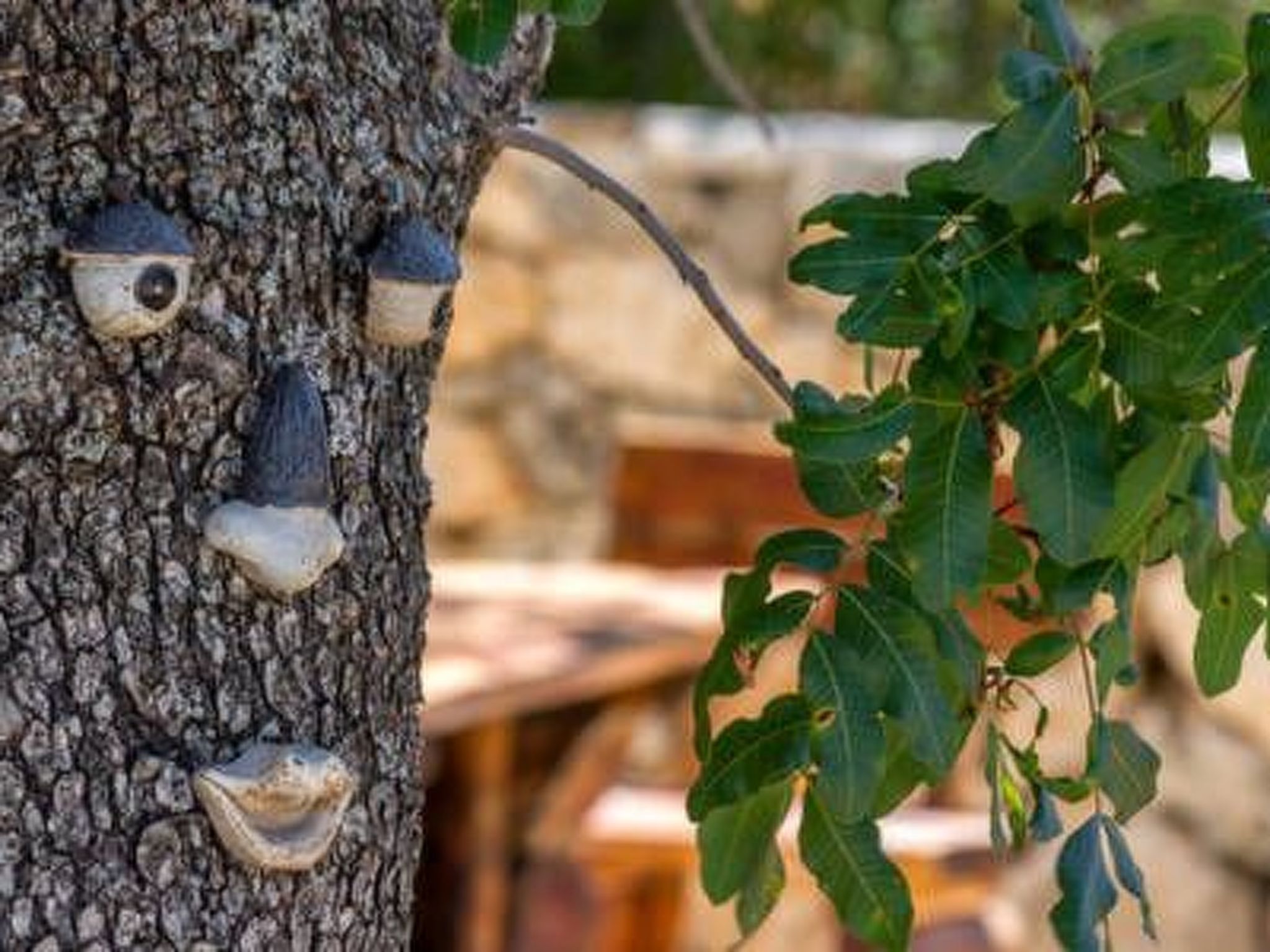 Hütte mit Garten, Grill und Terrasse-Drinnen