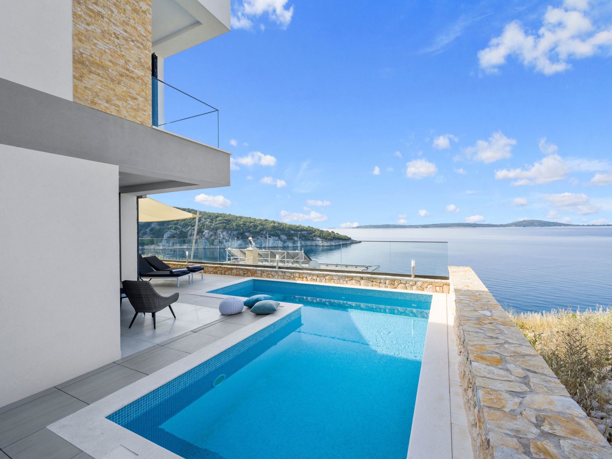 Gemütliches Ferienhaus in Vinišće mit Privatem Pool und Meerblick-Image-tags.info