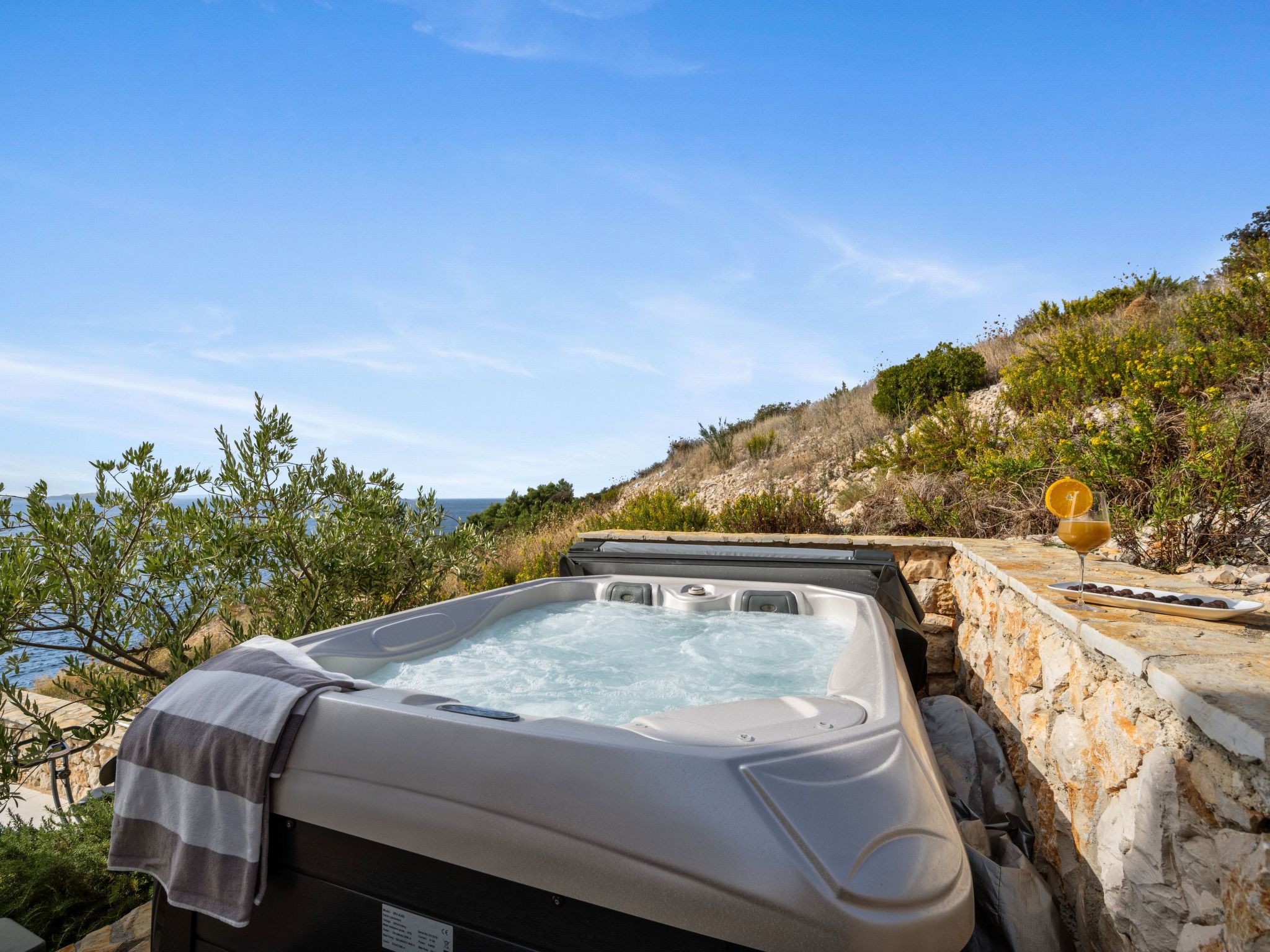 Gemütliches Ferienhaus in Vinišće mit Privatem Pool und Meerblick-Image-tags.info