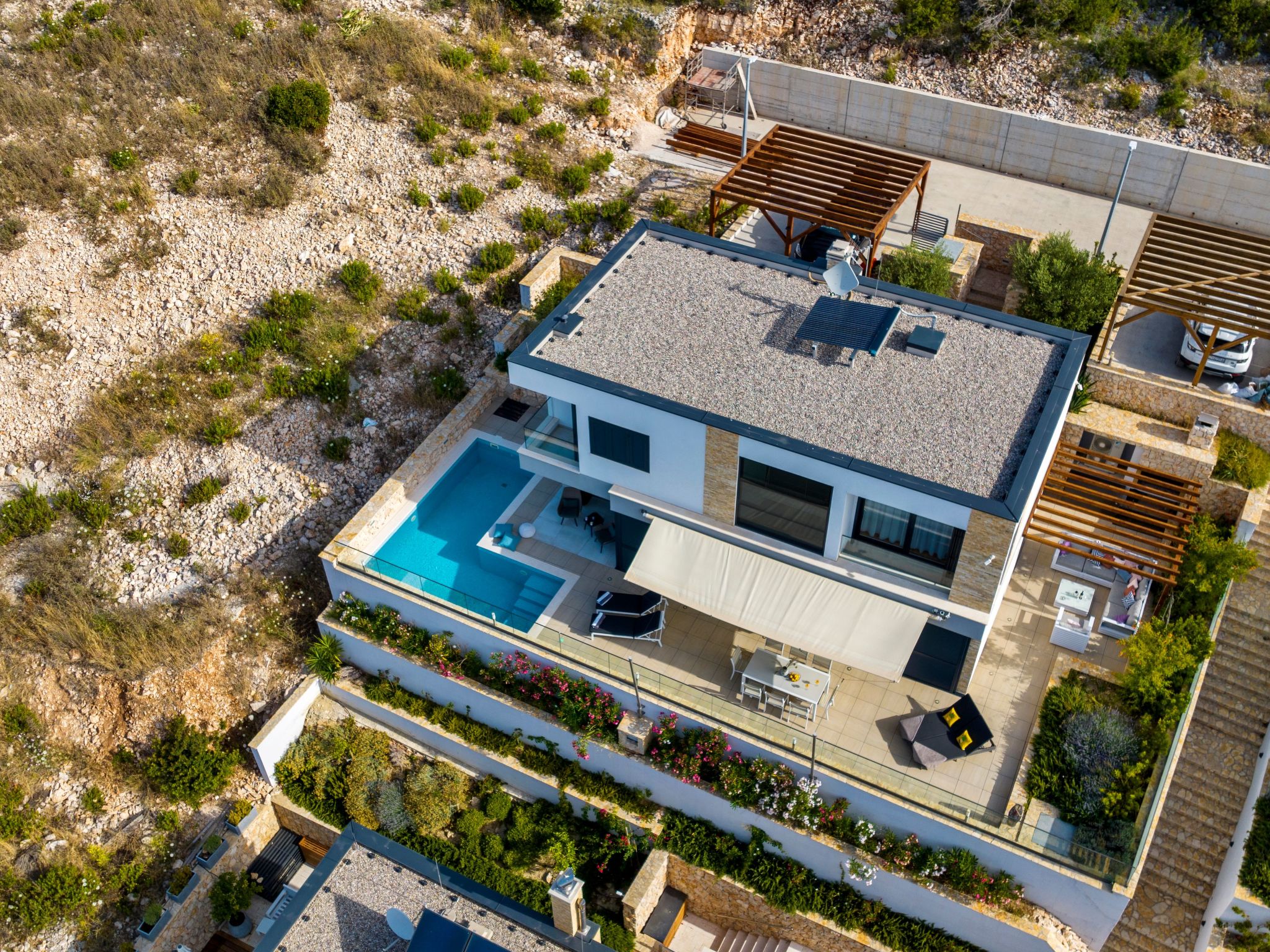 Gemütliches Ferienhaus in Vinišće mit Privatem Pool und Meerblick-Image-tags.info