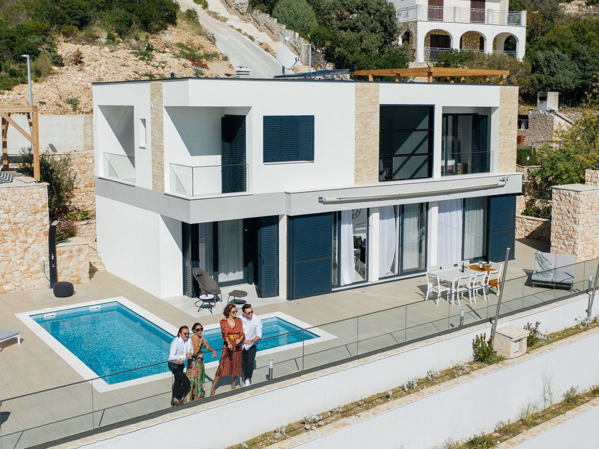 Charmantes Ferienhaus in Vinišće mit Privatem Pool und Meerblick-Image-tags.info