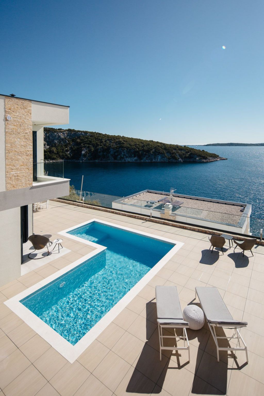 Charmantes Ferienhaus in Vinišće mit Privatem Pool und Meerblick-Image-tags.info