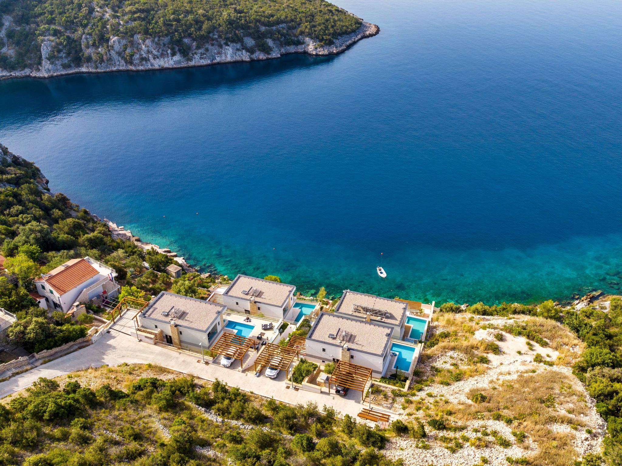 Charmantes Ferienhaus in Vinišće mit Privatem Pool und Meerblick-Image-tags.info