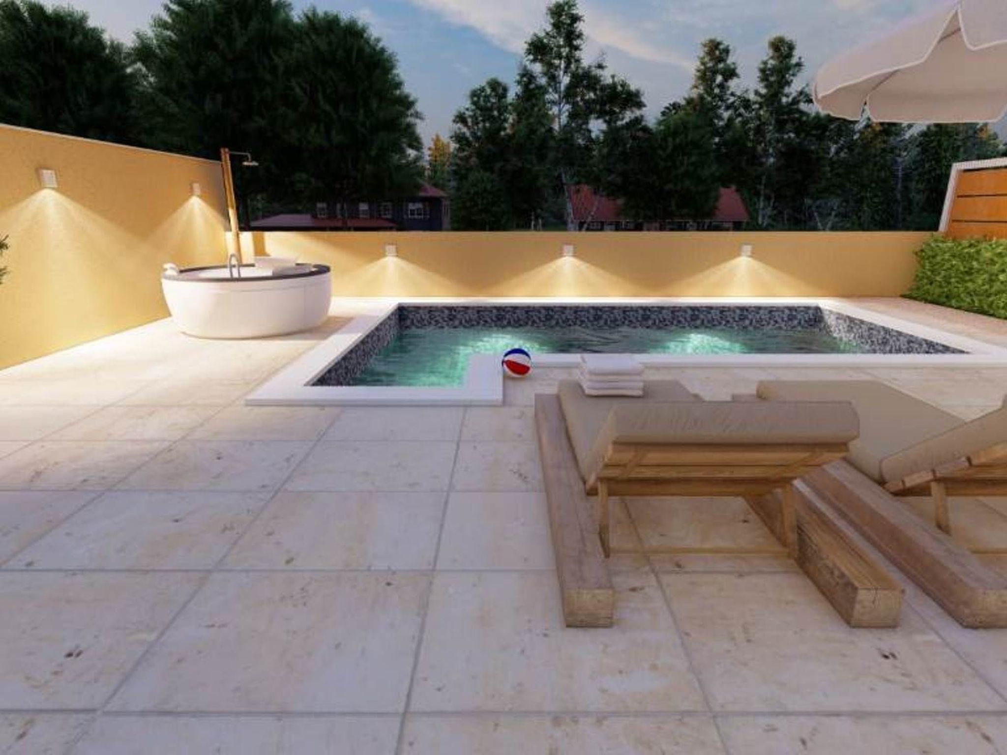 Villa Stella mit Pool & Jaccuzzi-Dedans