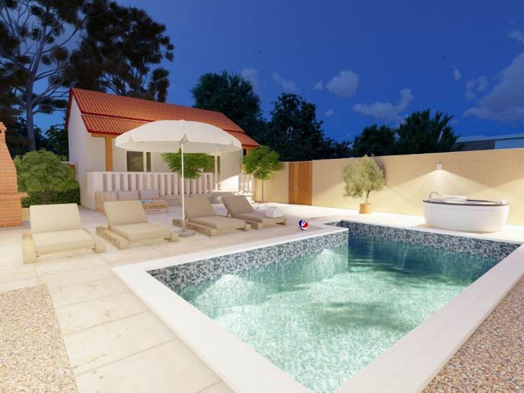 Villa Stella mit Pool & Jaccuzzi-Dedans