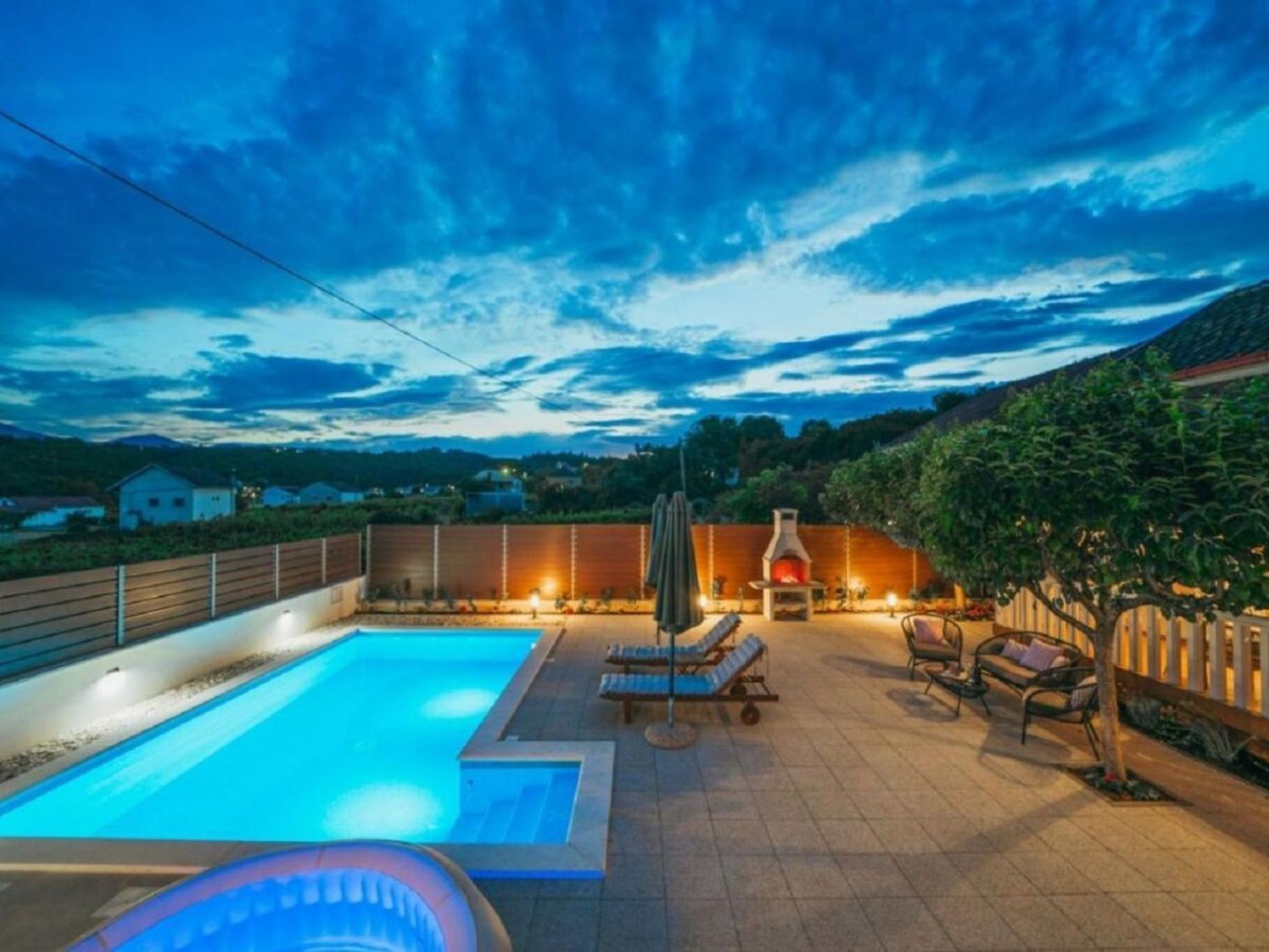 Villa Stella mit Pool & Jaccuzzi-Dedans
