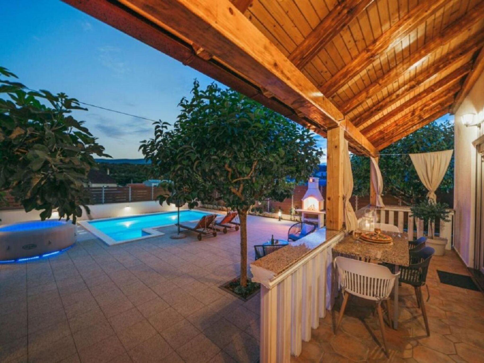 Villa Stella mit Pool & Jaccuzzi-Dedans