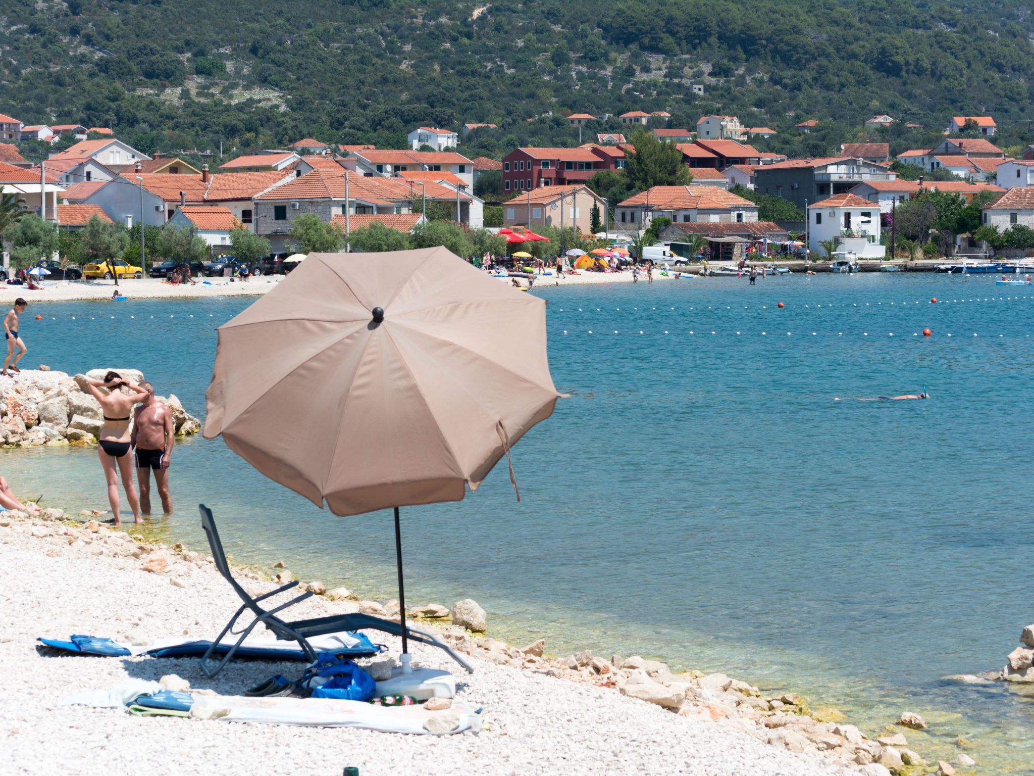 Modernes Ferienhaus mit Terrasse und Meerblick-Binnen