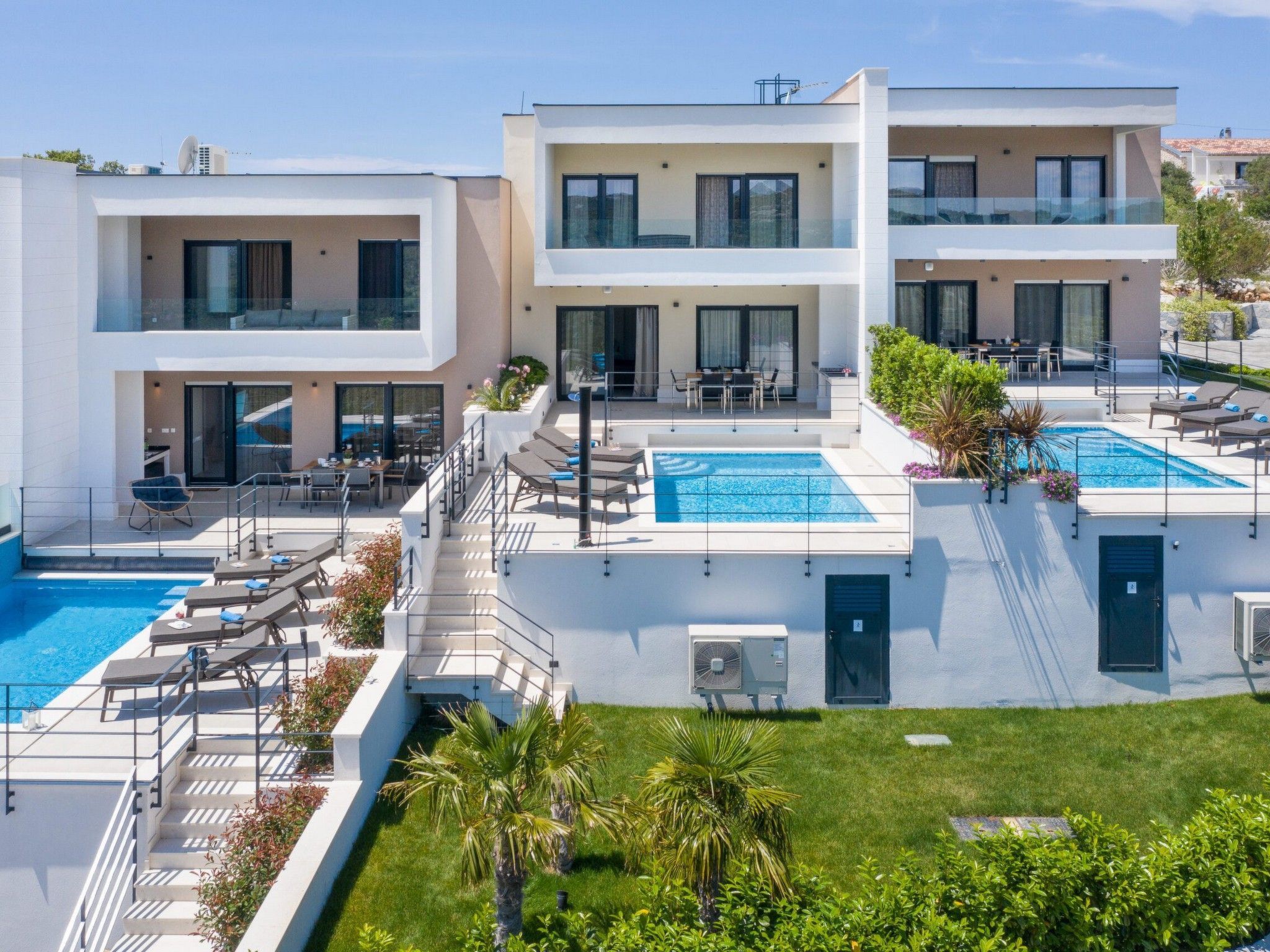 Ferienvilla 'Orangenbaum' mit Blick auf das Wasser