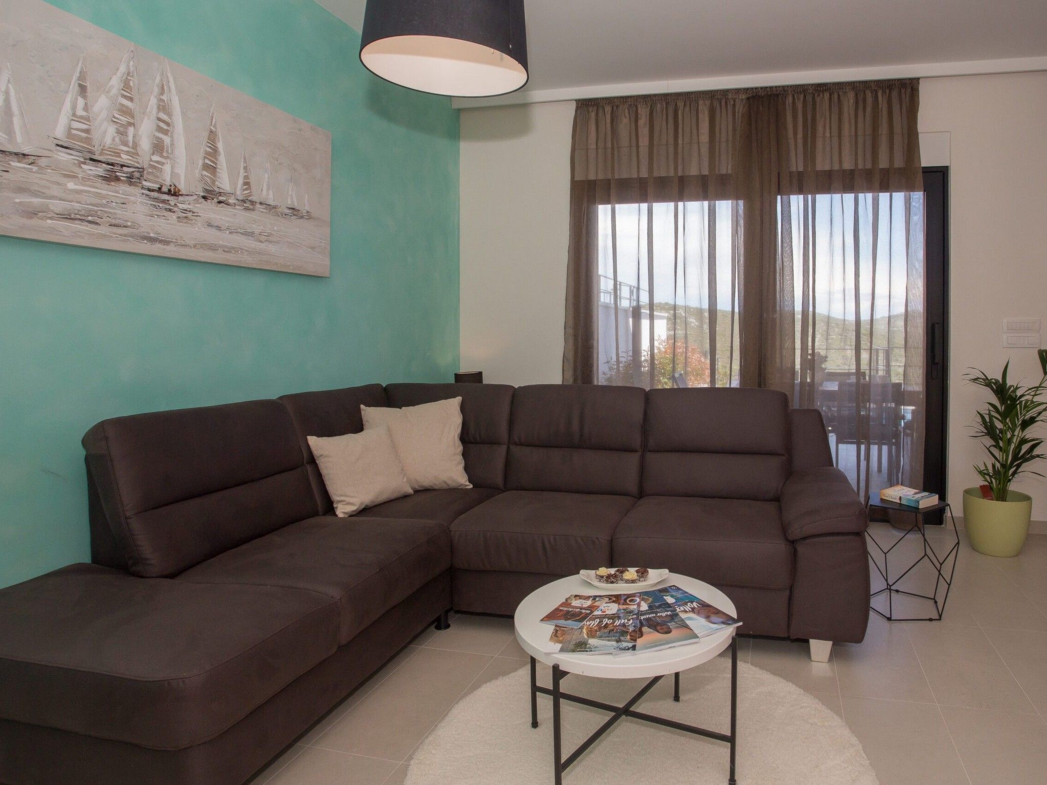 Ferienvilla "Orangenbaum" mit Blick auf das Wasser-Dedans