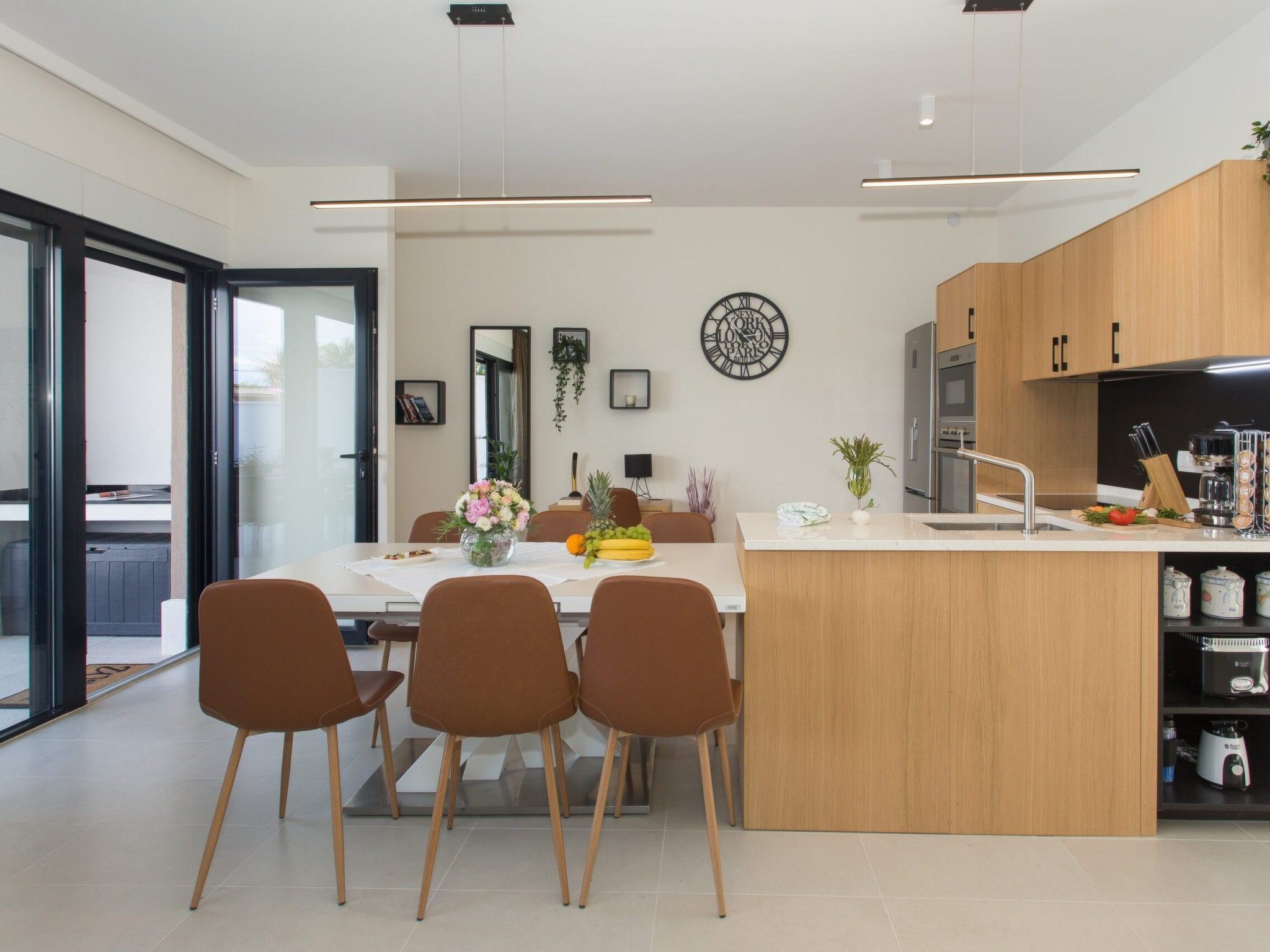 Ferienvilla "Orangenbaum" mit Blick auf das Wasser-Dedans