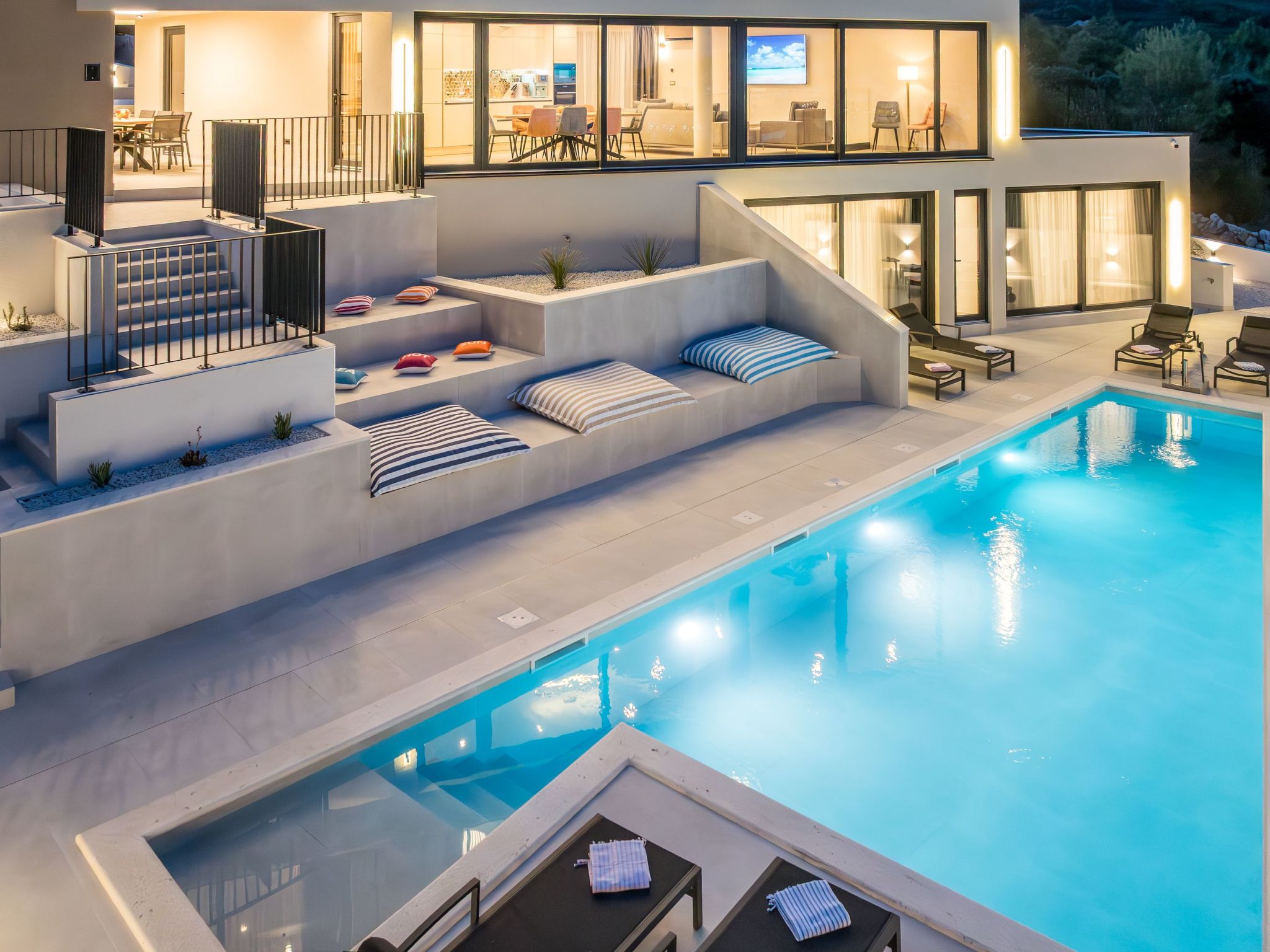 Mar Escape Villa mit Pool und Meerblick Kroatien-Binnen