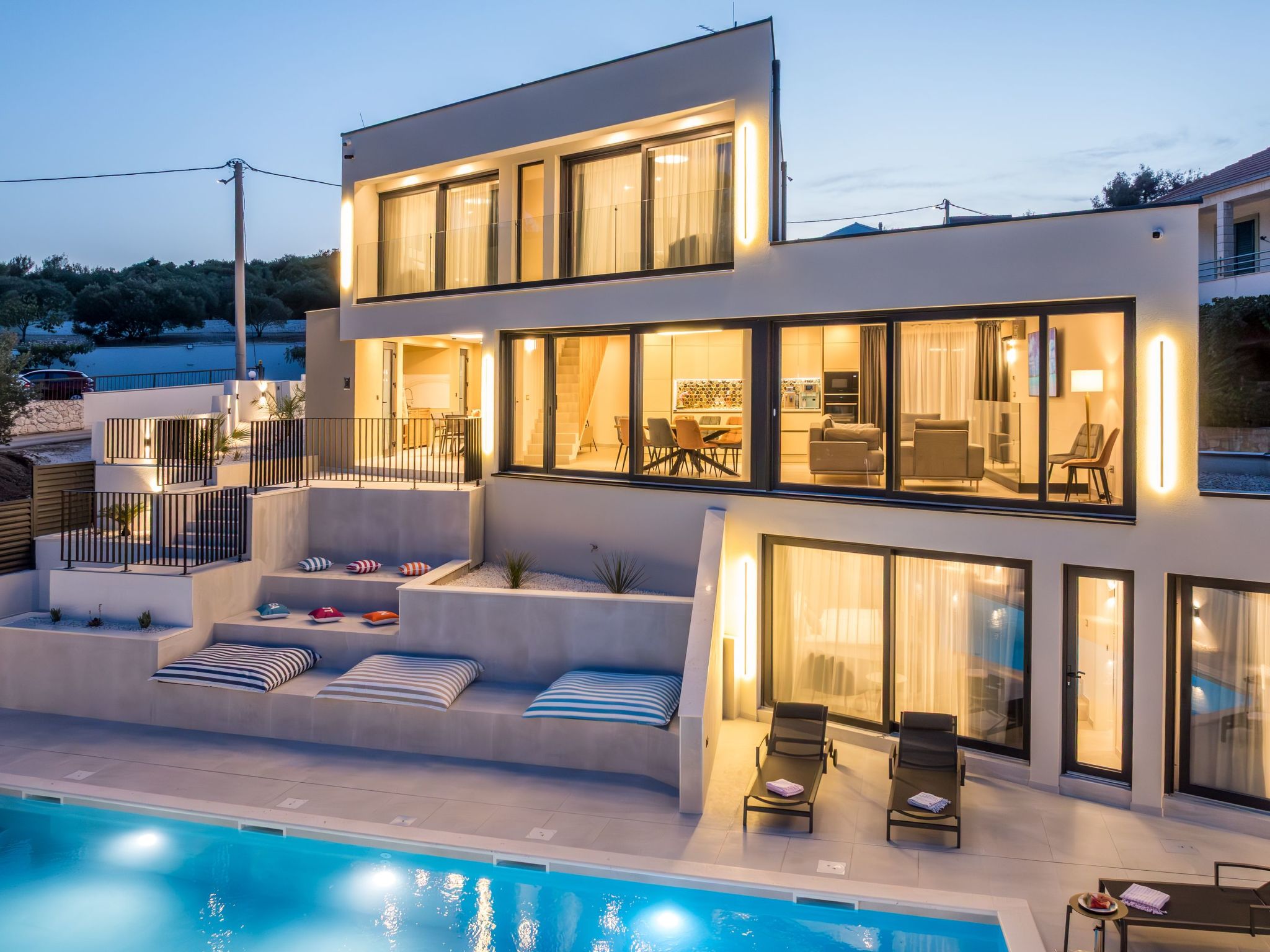 Mar Escape Villa mit Pool und Meerblick Kroatien-Binnen