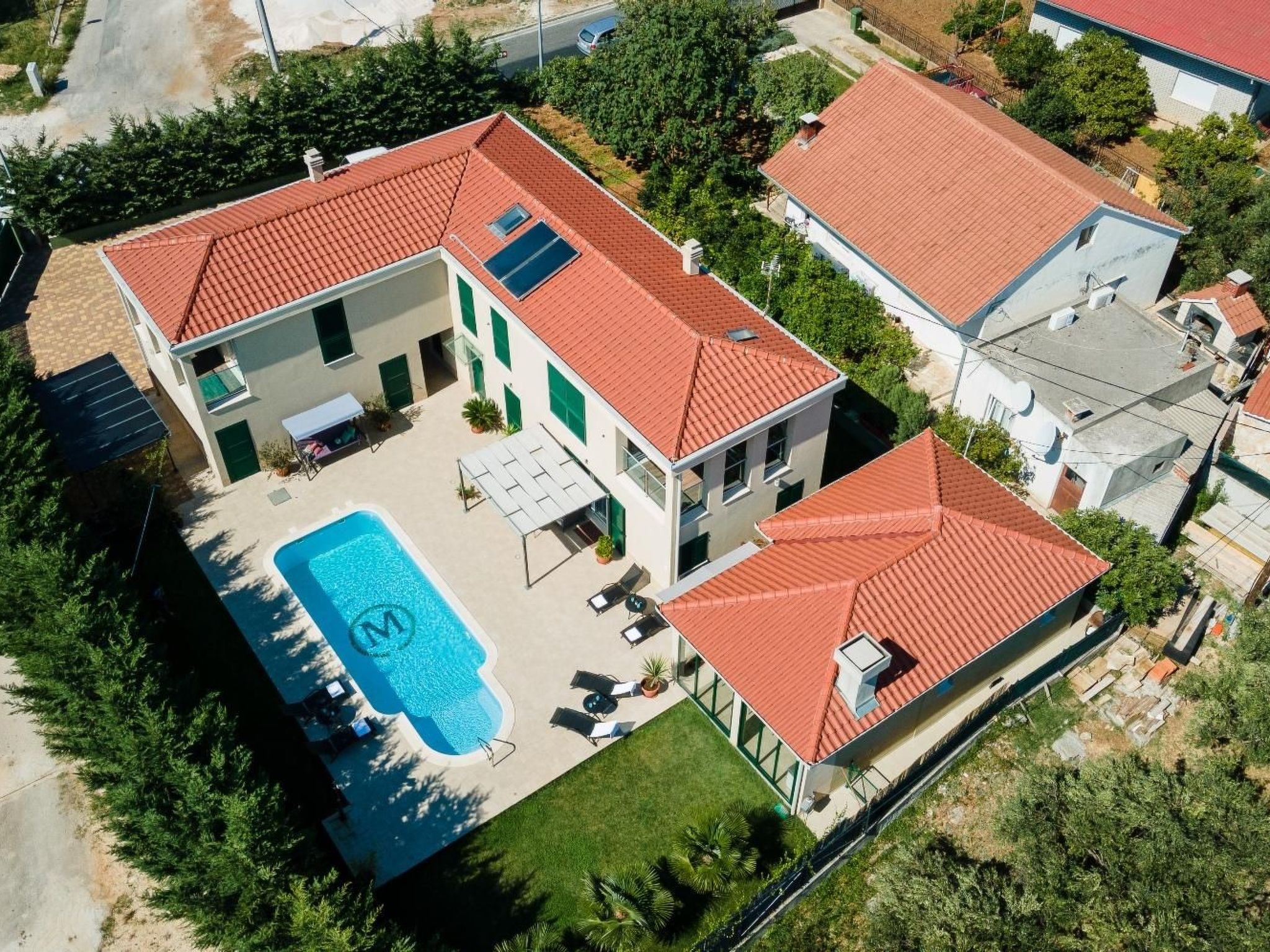 Villa Marta Trogir für 10 Personen in Plano-Drinnen